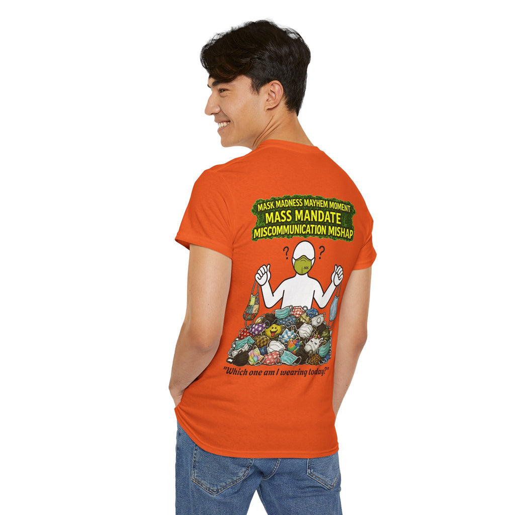 I Survived 2020 — PANDEMIC S1:E4: Director's Cut "Mask Madness" Unisex Heavy Cotton Tee