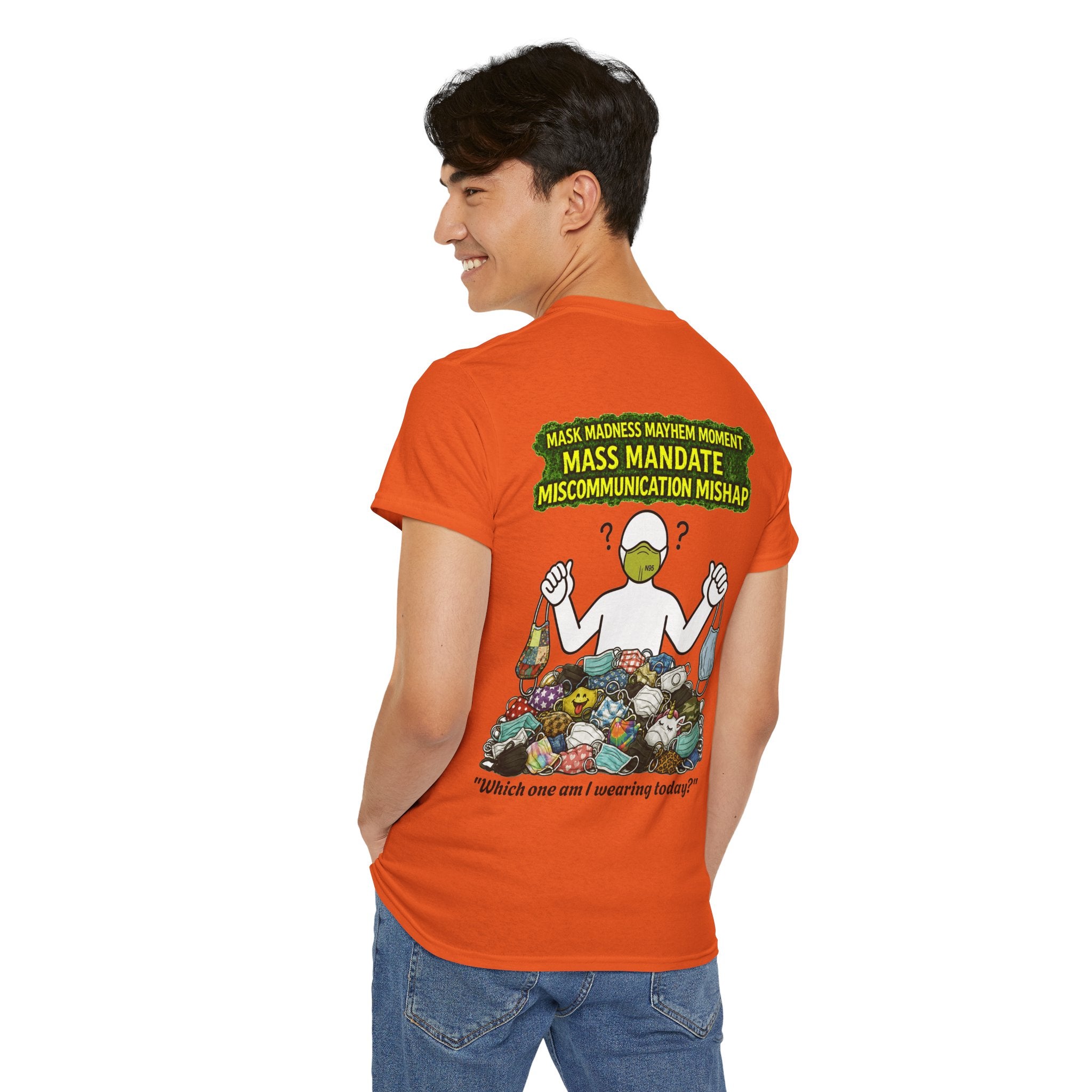 I Survived 2020 — PANDEMIC S1:E4: Director's Cut "Mask Madness" Unisex Heavy Cotton Tee