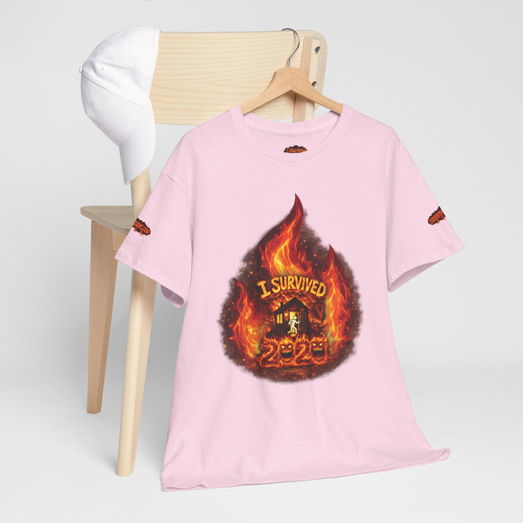I Survived 2020 — Director's Cut S2:E1 "Berry Creek" | Wildfire Edition Memorial Unisex Heavy Cotton Tee (SPECIAL EDITION)