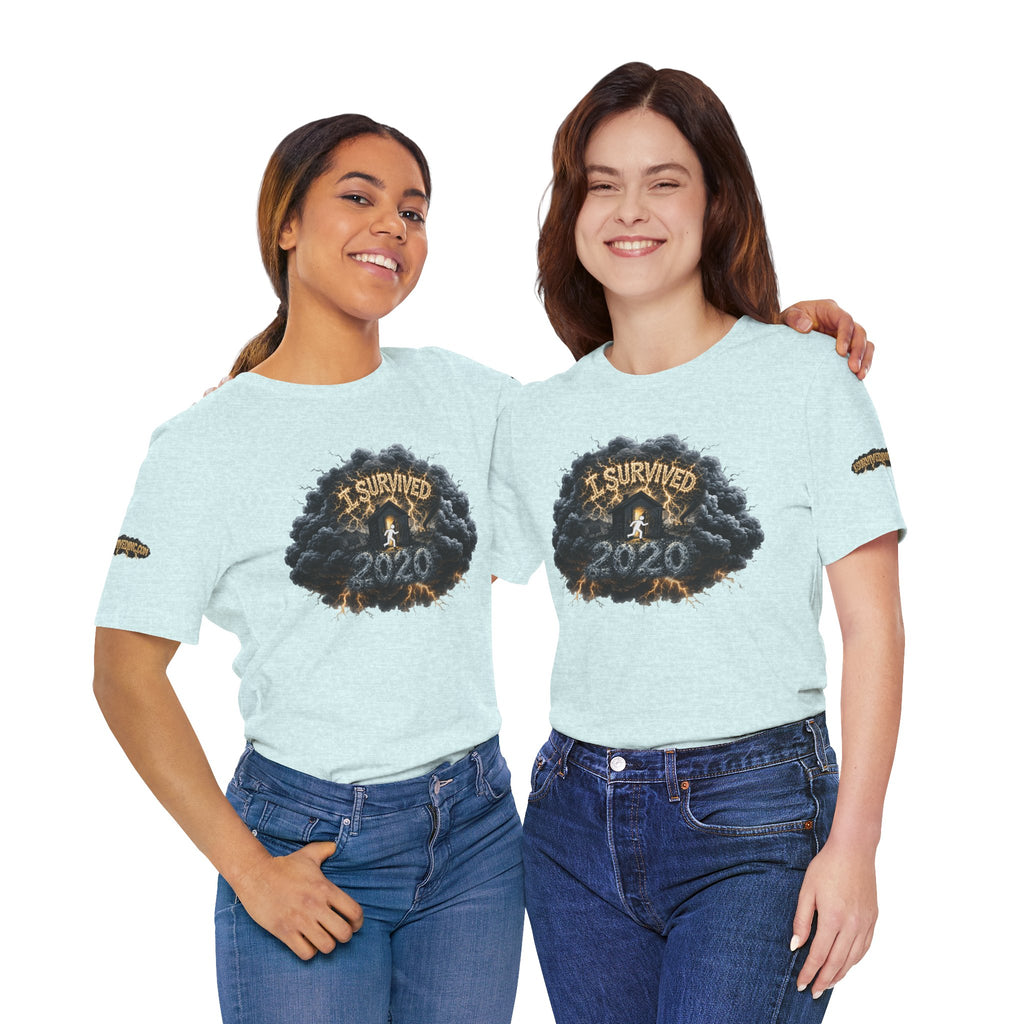 I Survived 2020 — Director's Cut Original Design Teaser Tee | Season 1 Premiere Drop Unisex Jersey Short Sleeve Tee