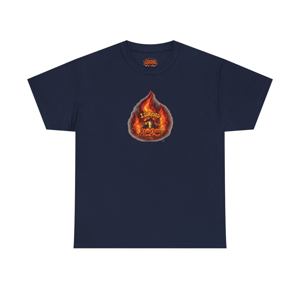 I Survived 2020 — WILDFIRES S2:E2: Director's Cut "The Bobcat Fire" Memorial Unisex Heavy Cotton Tee