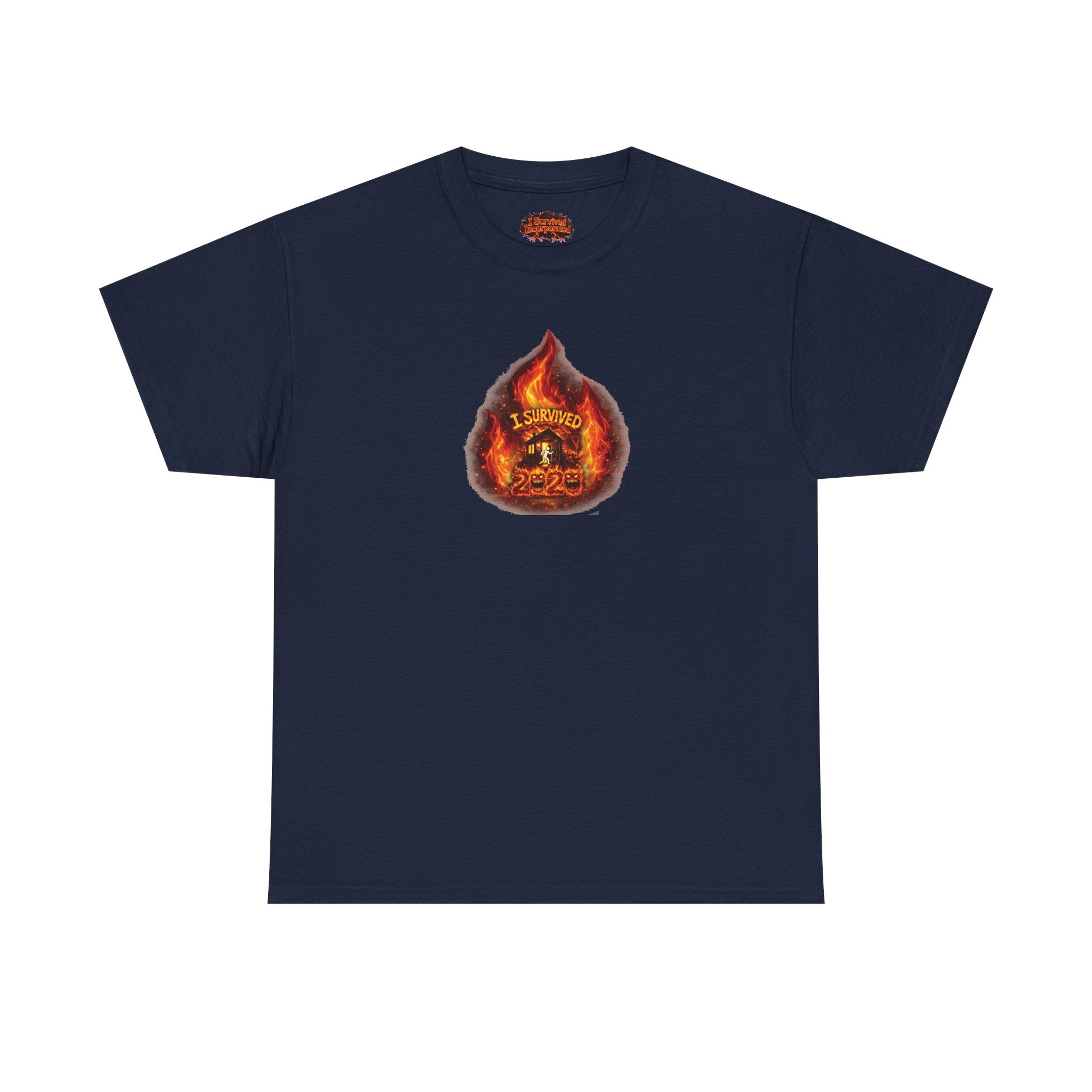 I Survived 2020 — WILDFIRES S2:E2: Director's Cut "The Bobcat Fire" Memorial Unisex Heavy Cotton Tee