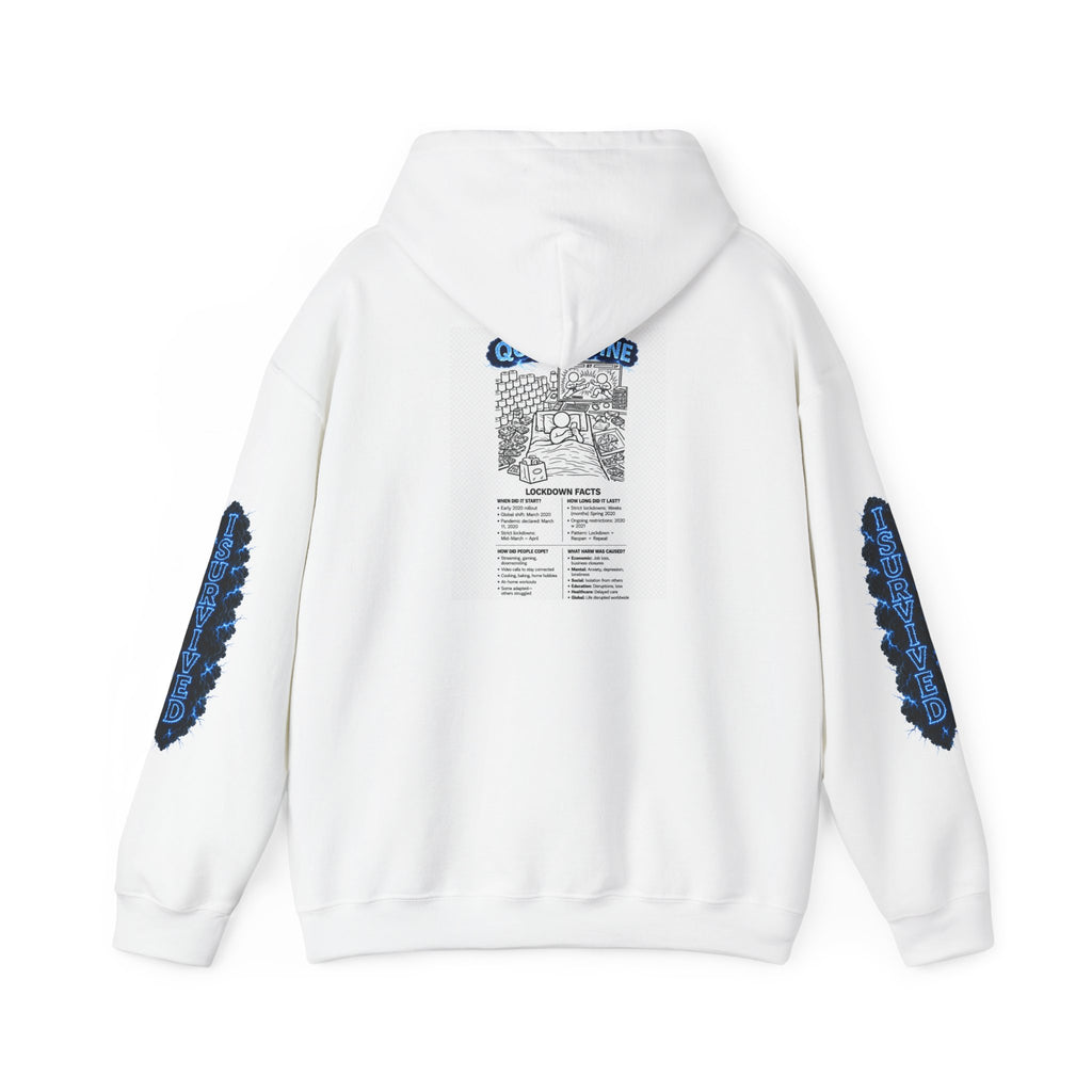 I Survived 2020 — Director's Cut S3:E1 "Quarantine" | Lockdown Edition Documentary Hoodie Sweatshirt