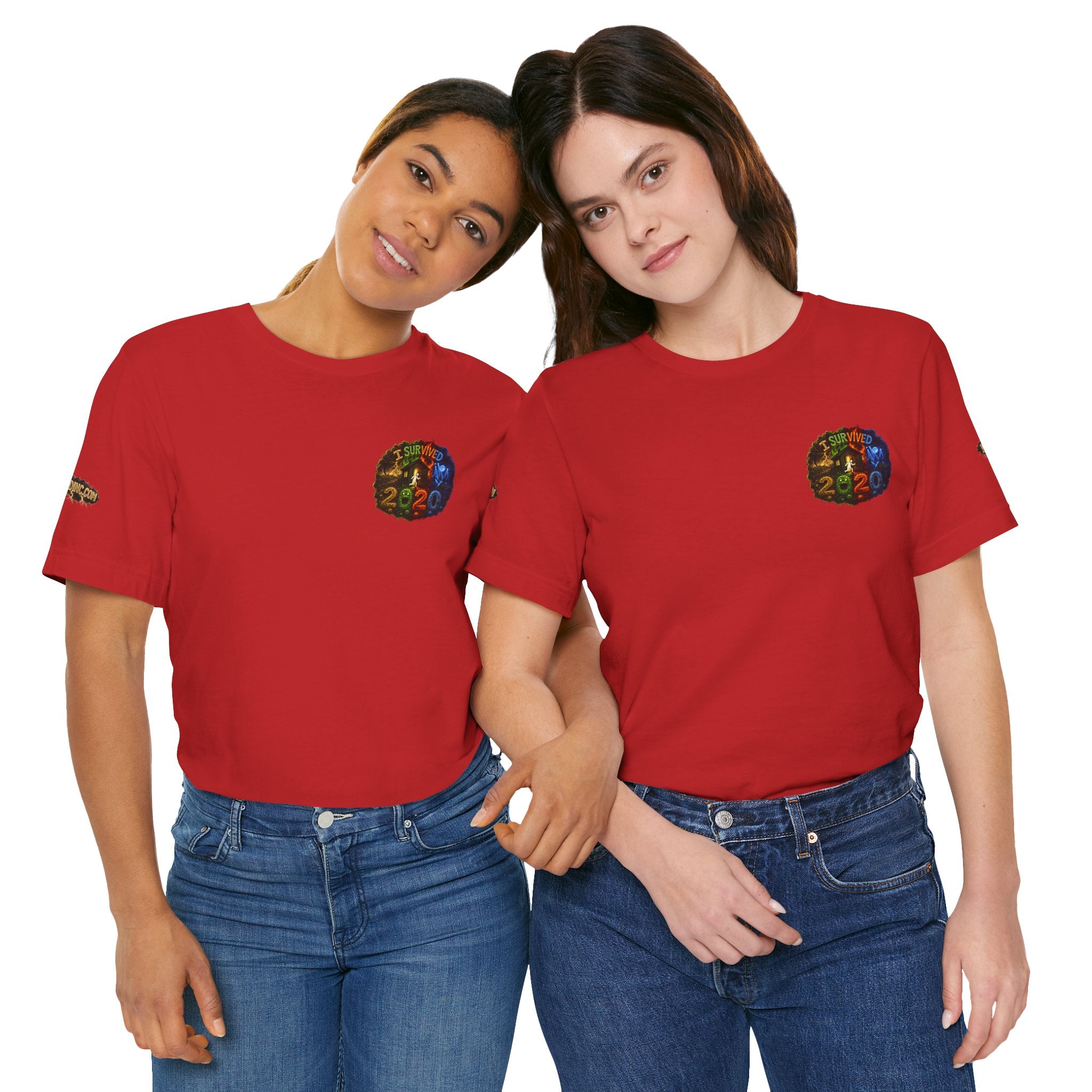 I Survived 2020 — "No Signal" Test Pattern Tee Alien Broadcast Finale Summer Premiere Unisex Jersey Short Sleeve Tee