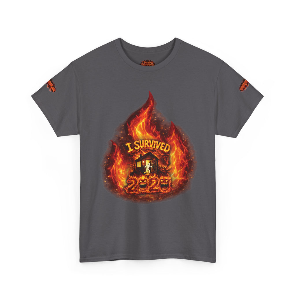I Survived 2020 — Director's Cut S2:E2 "The Bobcat Fire" | Wildfire Edition Memorial Unisex Heavy Cotton Tee (SPECIAL EDITION)