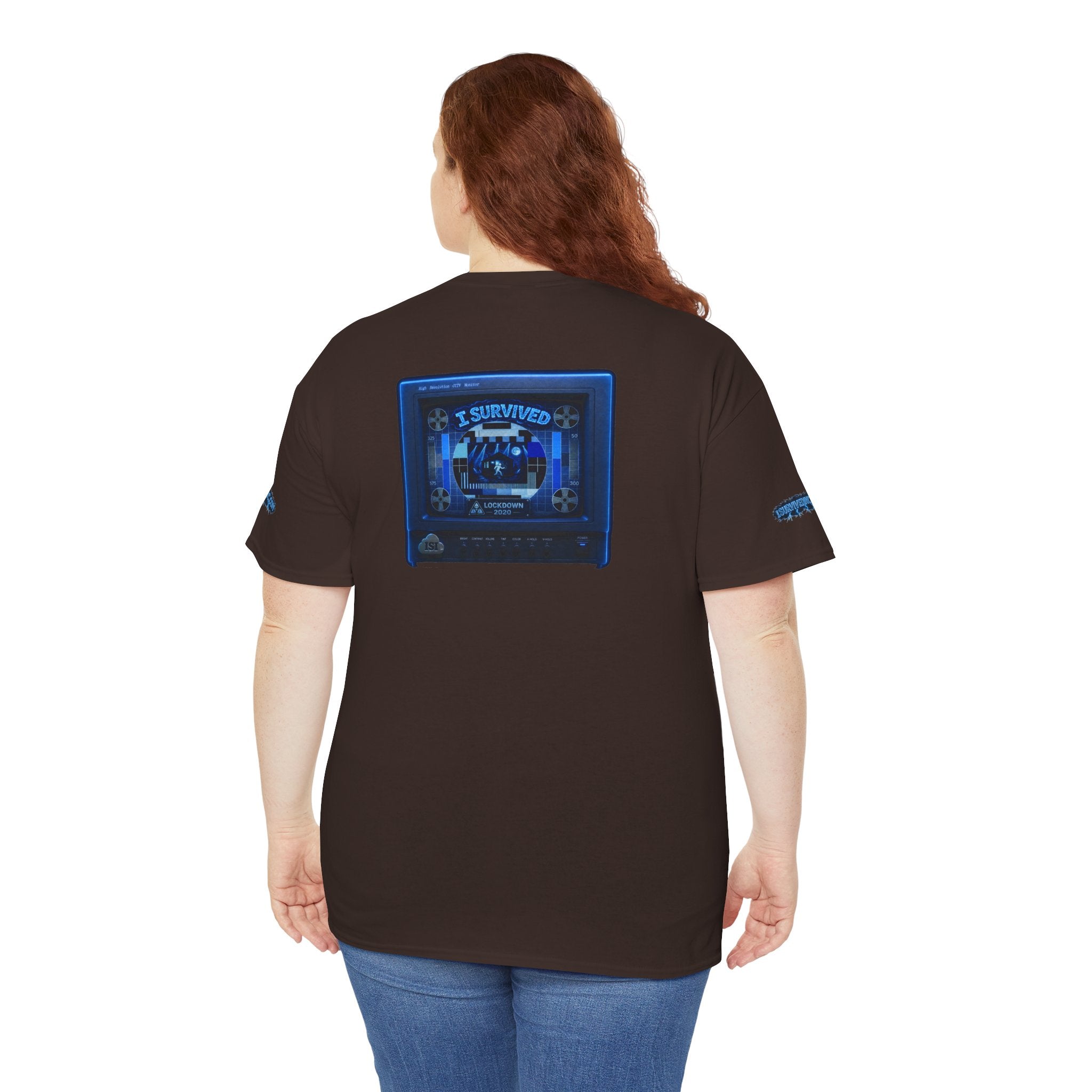 I Survived 2020 — "Please Stand By" Test Pattern Tee Lockdown Special Edition Summer Exclusive Unisex Heavy Cotton Tee