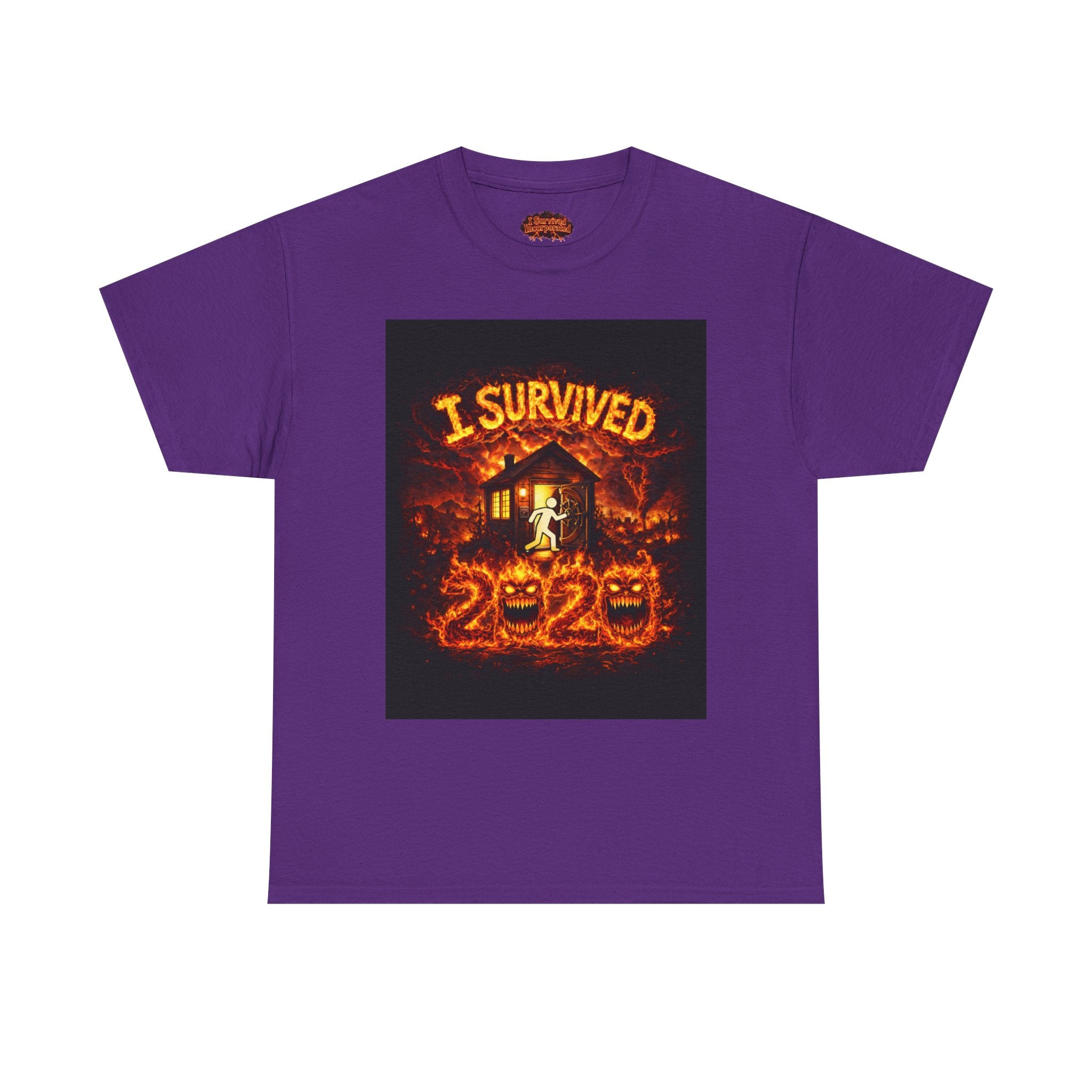 I Survived 2020 — S2:E1 "Berry Creek" | Wildfire Edition Memorial Unisex Heavy Cotton Tee