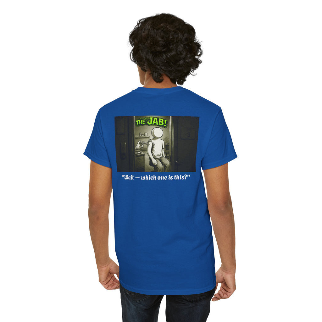 Sobreviví al 2020 — T1:E3 "¡La vacuna!" | Camiseta unisex de algodón grueso Edición Pandemia