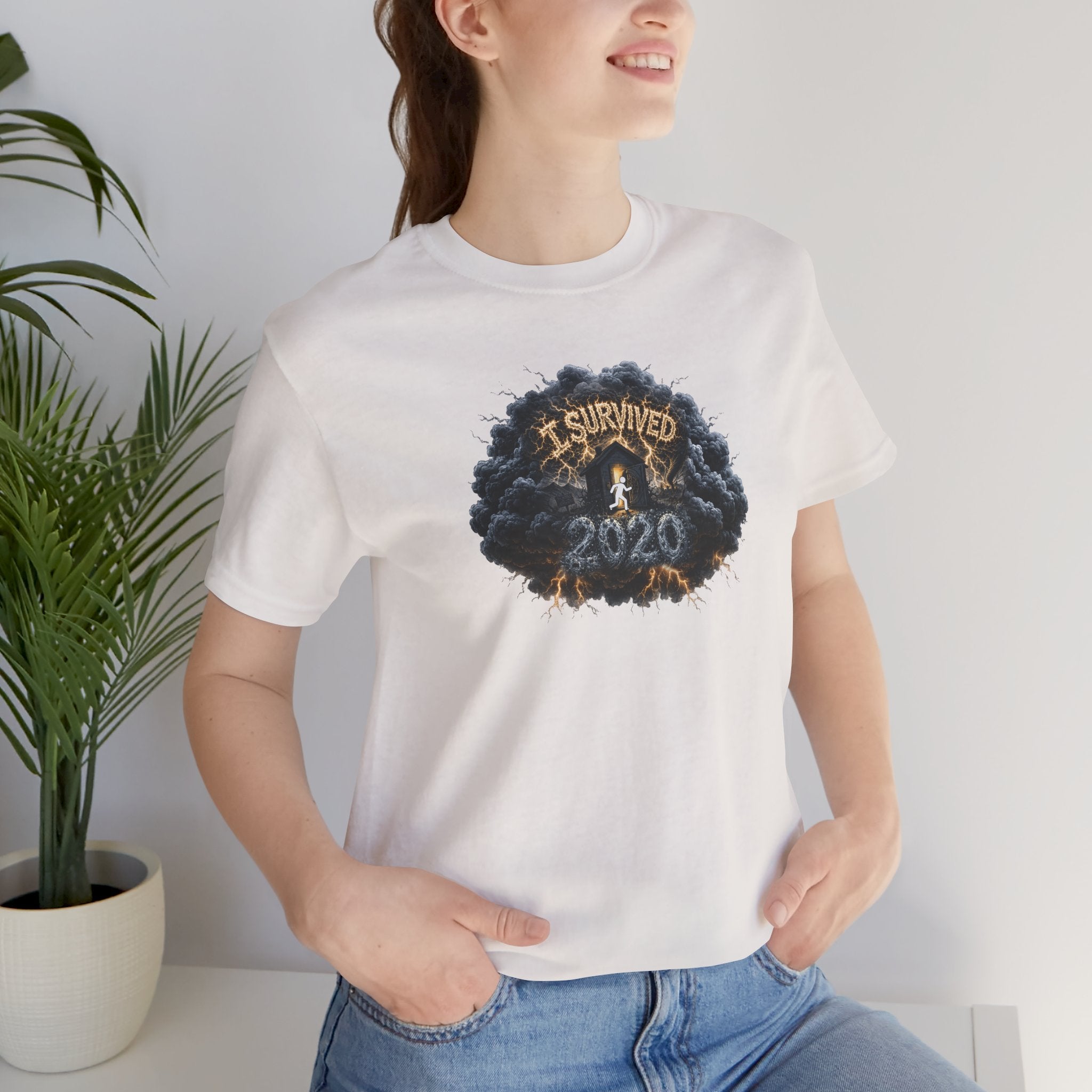 I Survived 2020 — Original PILOT Design: Director's Cut Unisex Jersey Short Sleeve Tee