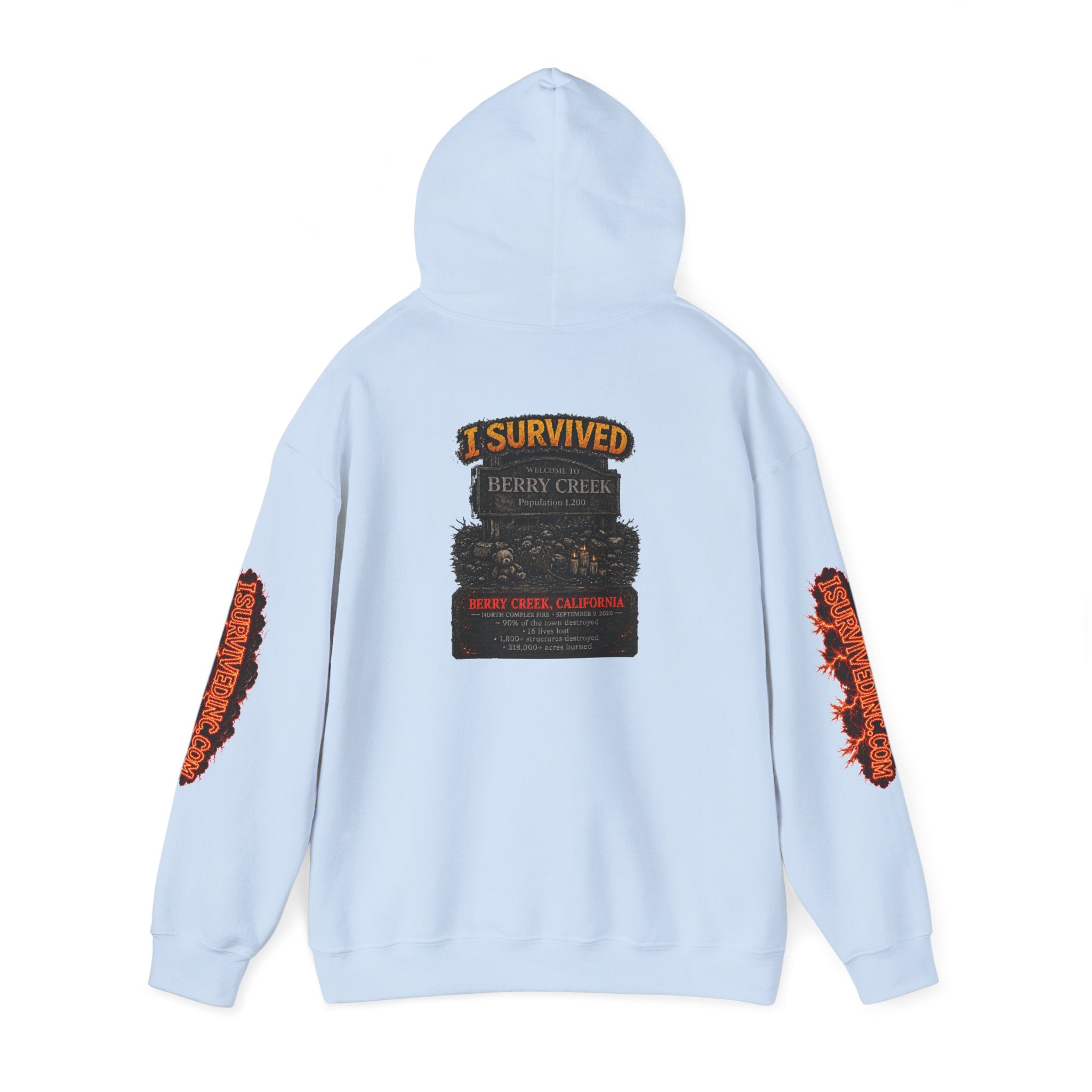 I Survived 2020 — WILDFIRES S2:E1: "Berry Creek" Memorial Hoodie