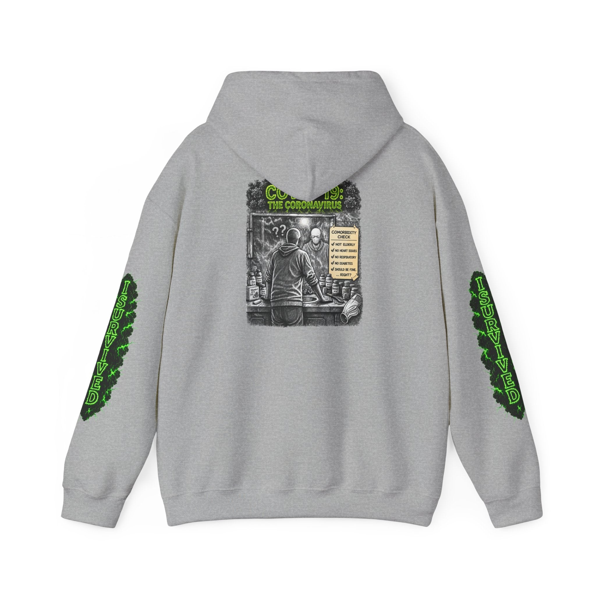 I Survived 2020 — Director's Cut S1:E1 "COVID-19: The Coronavirus" | Pandemic Edition Hoodie Sweatshirt