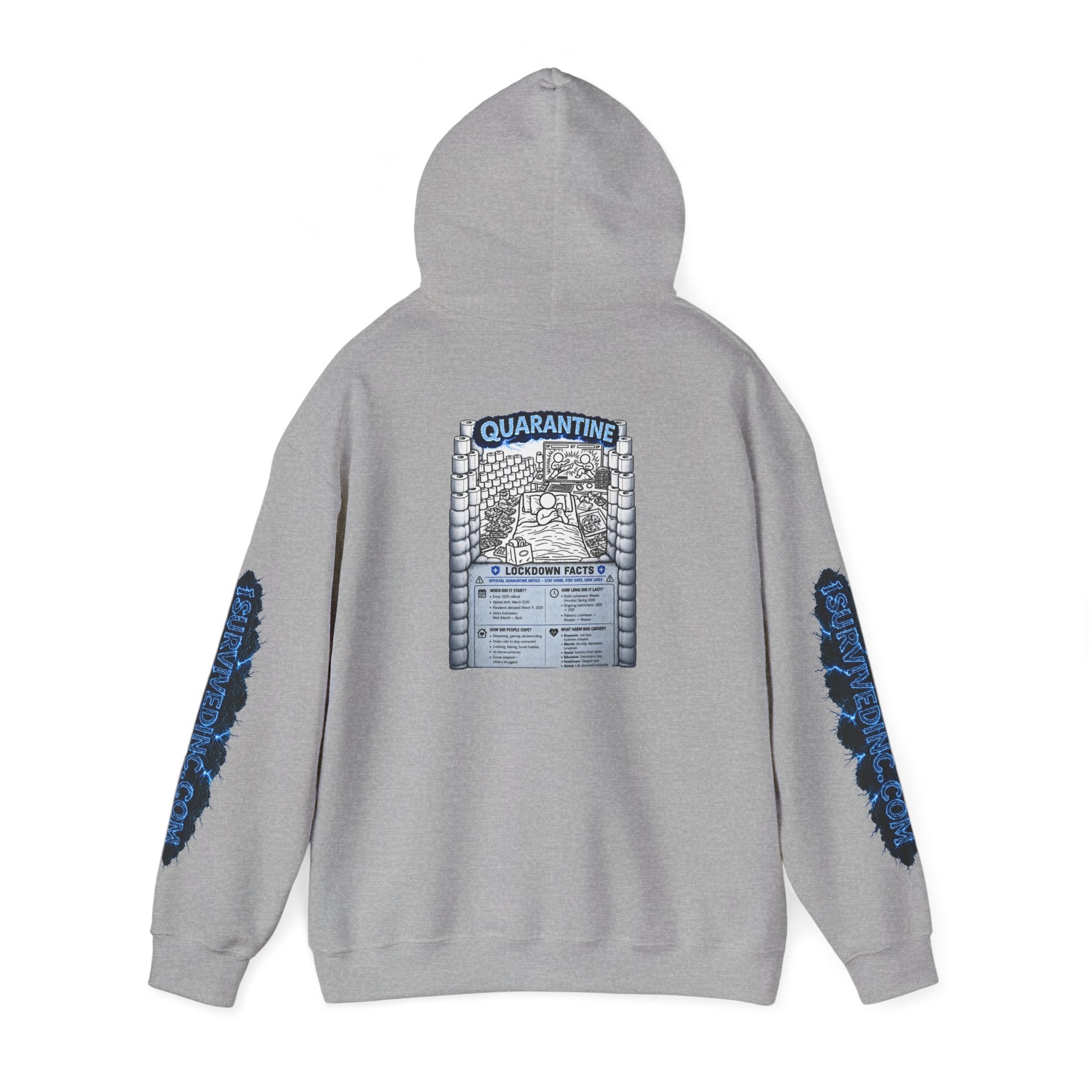 I Survived 2020 — LOCKDOWN S3:E1: "Quarantine" Hoodie