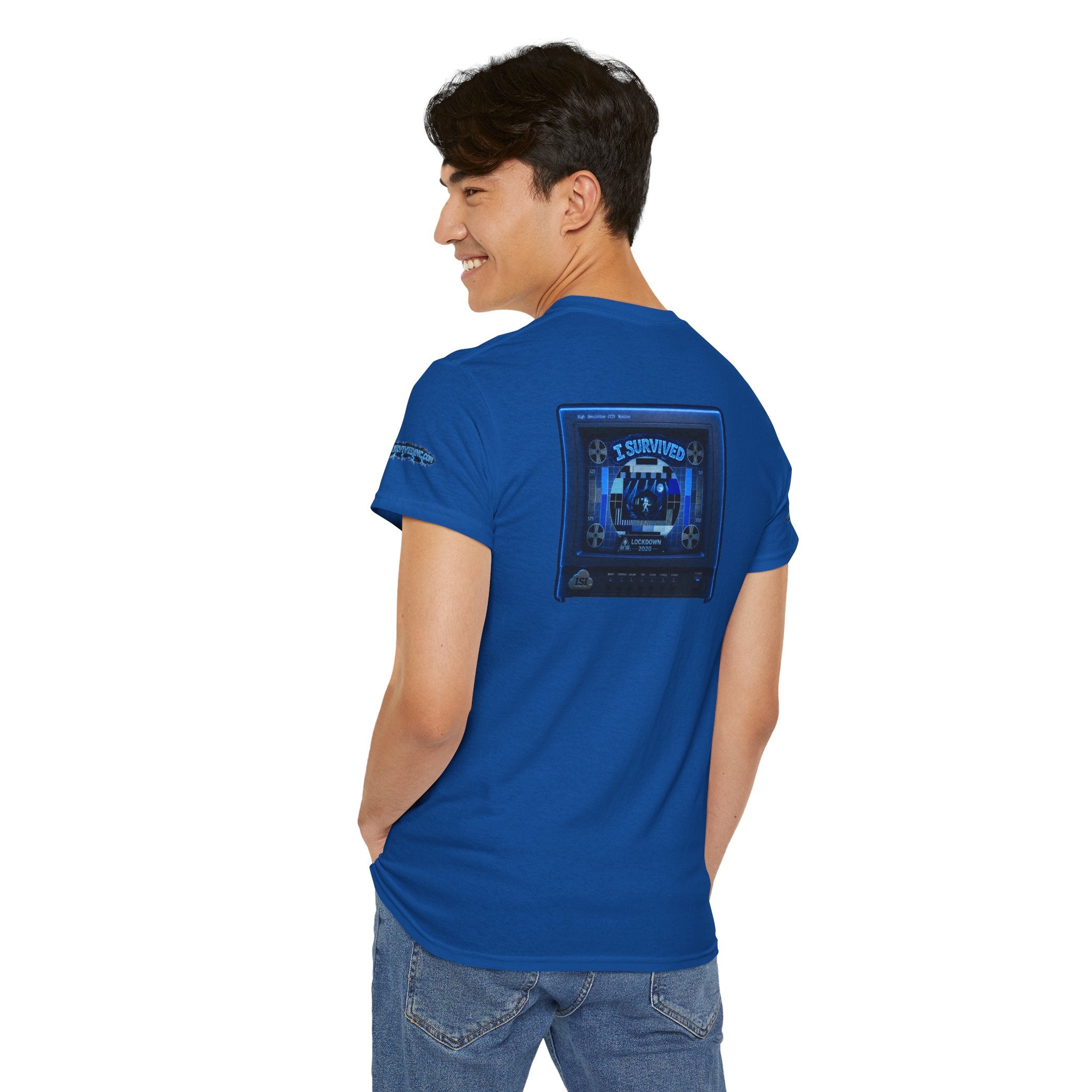 I Survived 2020 — "Please Stand By" Test Pattern Tee Lockdown Special Edition Summer Exclusive Unisex Heavy Cotton Tee