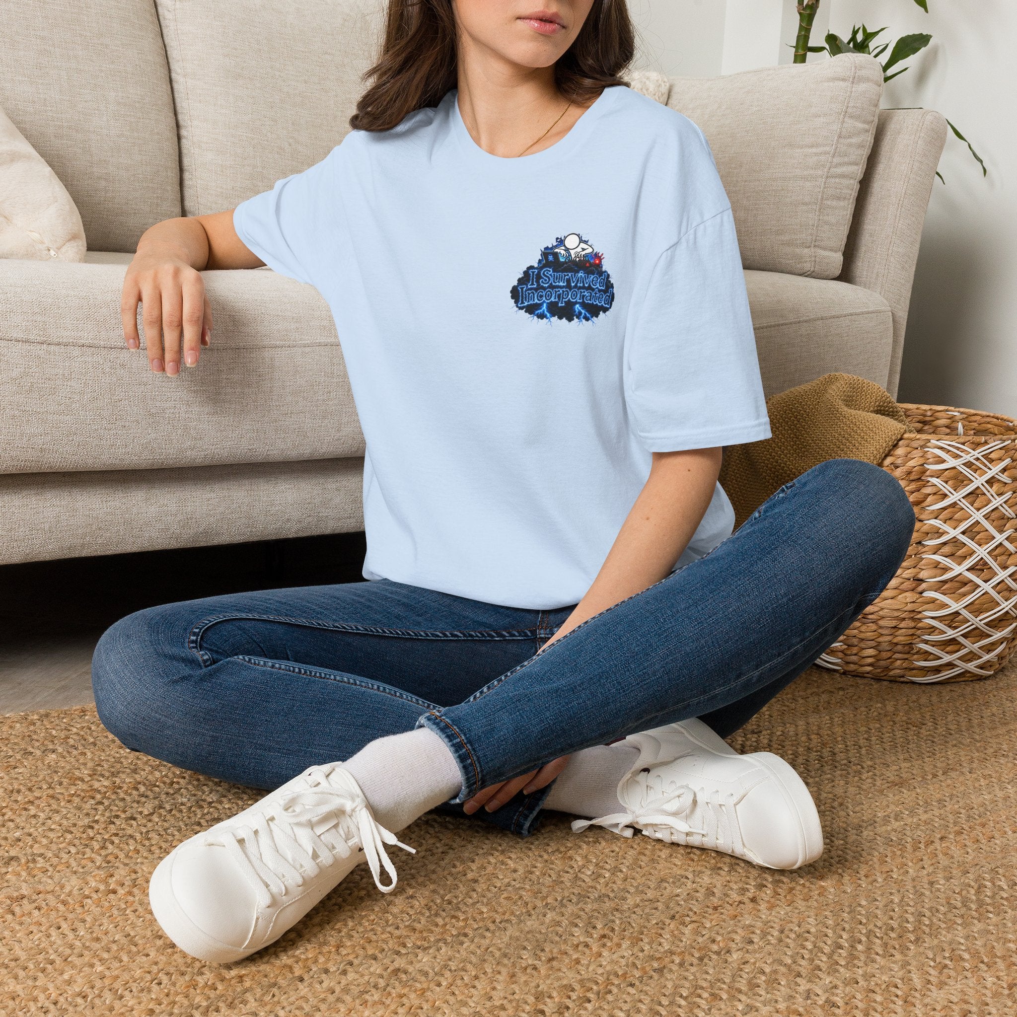 I Survived 2020 — "Please Stand By" Test Pattern Tee Lockdown Edition Summer Exclusive Unisex Softstyle T-Shirt