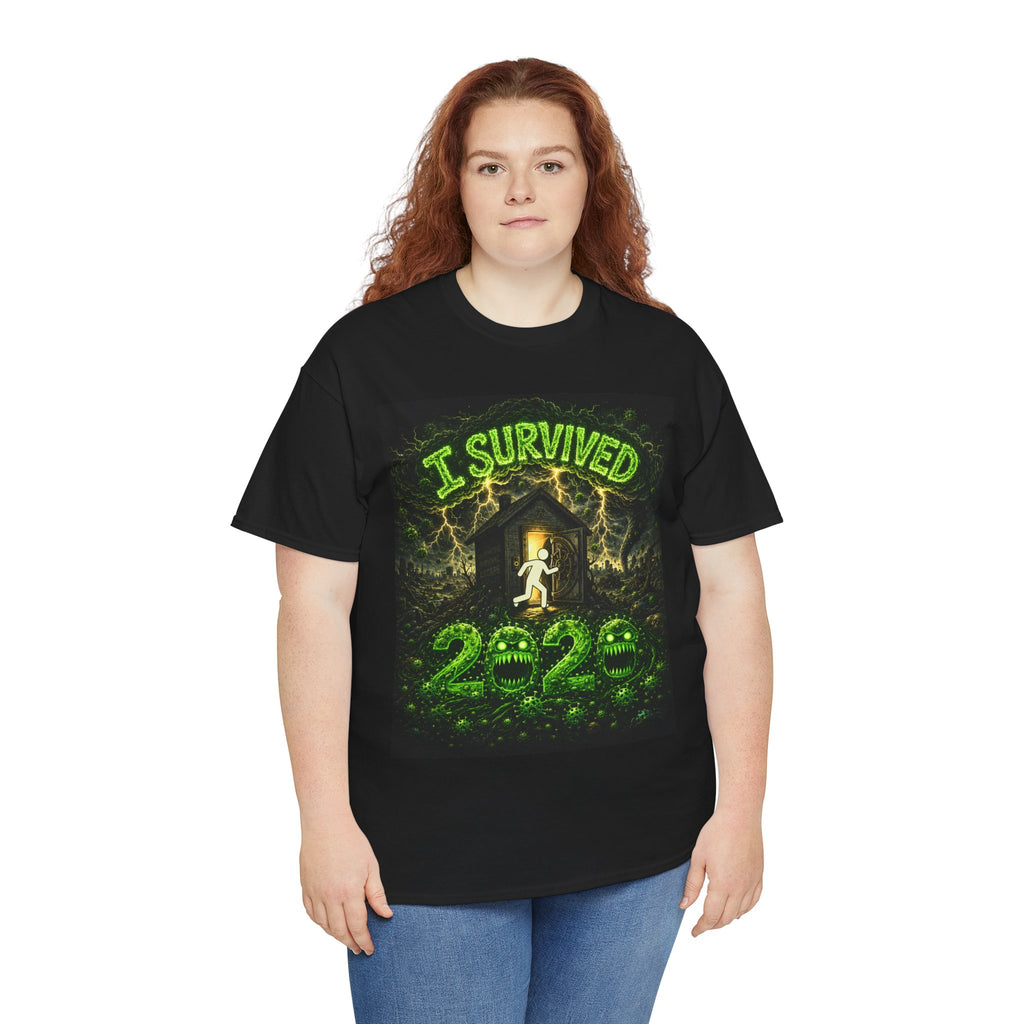 I Survived 2020 — S1:E5 "Delivery Doomsday" | Pandemic Edition Unisex Heavy Cotton Tee