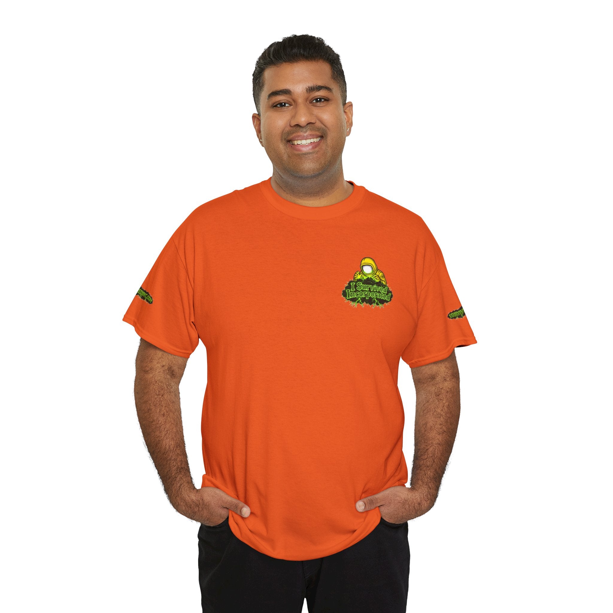 I Survived 2020 — "Please Stand By" Test Pattern Toxic Signal Tee Special Edition Summer Premiere Unisex Heavy Cotton Tee