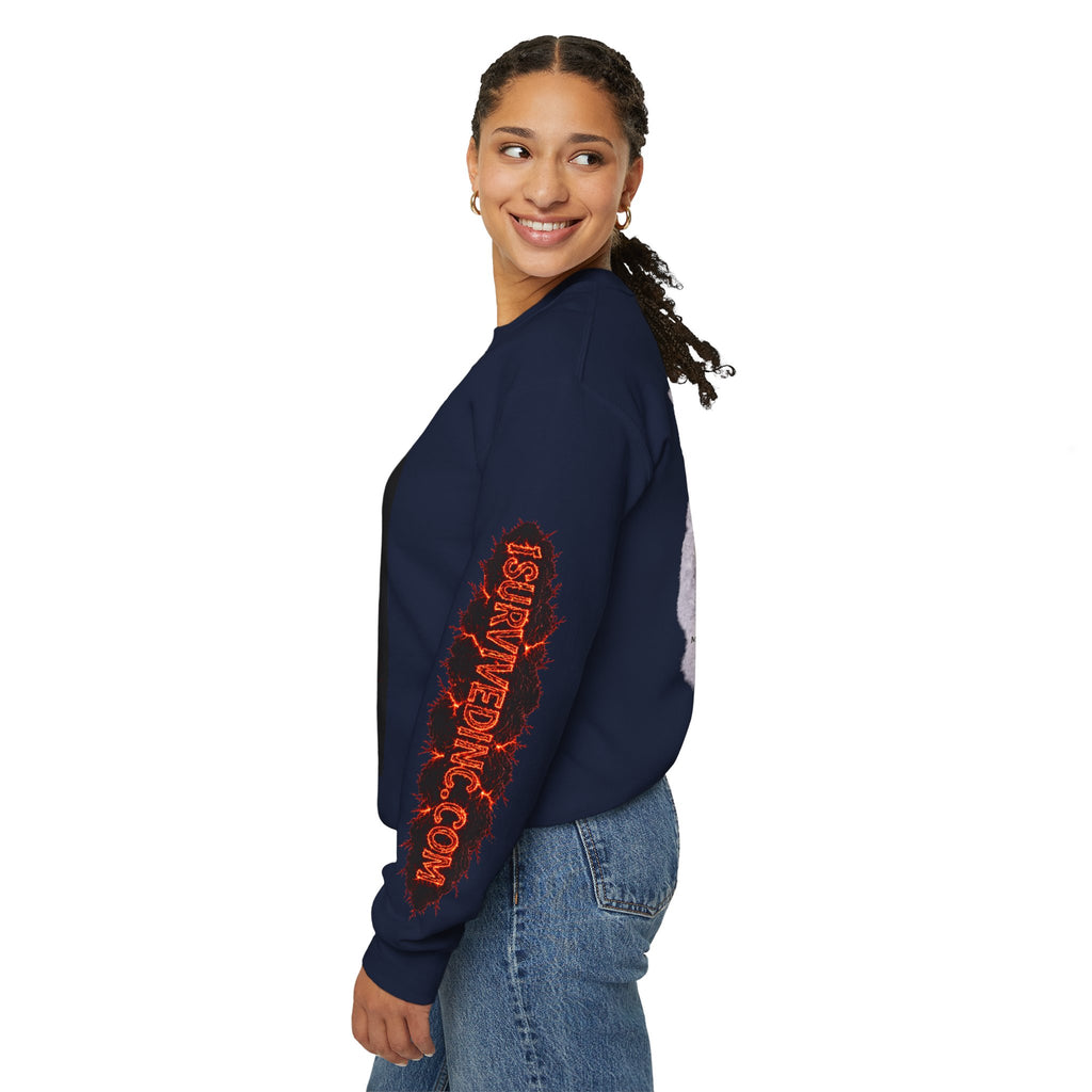 I Survived 2020 — S2:E3 "The California Wildfires" | Wildfire Edition Memorial Unisex Heavy Blend™ Crewneck Sweatshirt