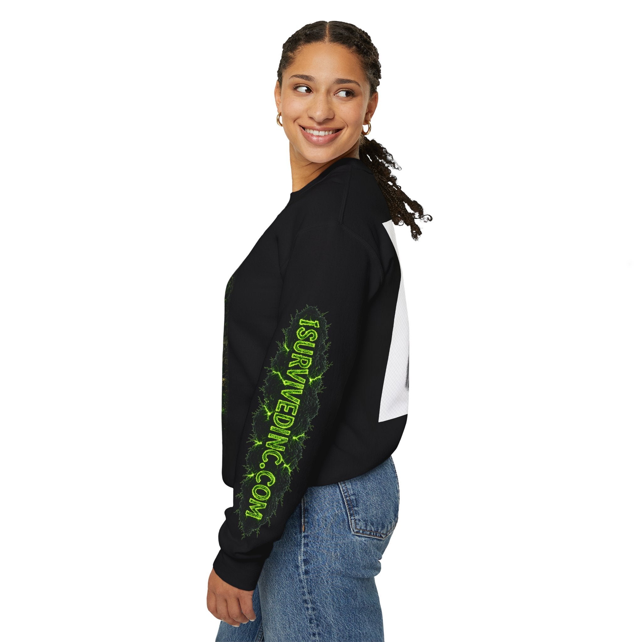 I Survived 2020 — S1:E5 "Delivery Doomsday" | Pandemic Edition Unisex Heavy Blend™ Crewneck Sweatshirt