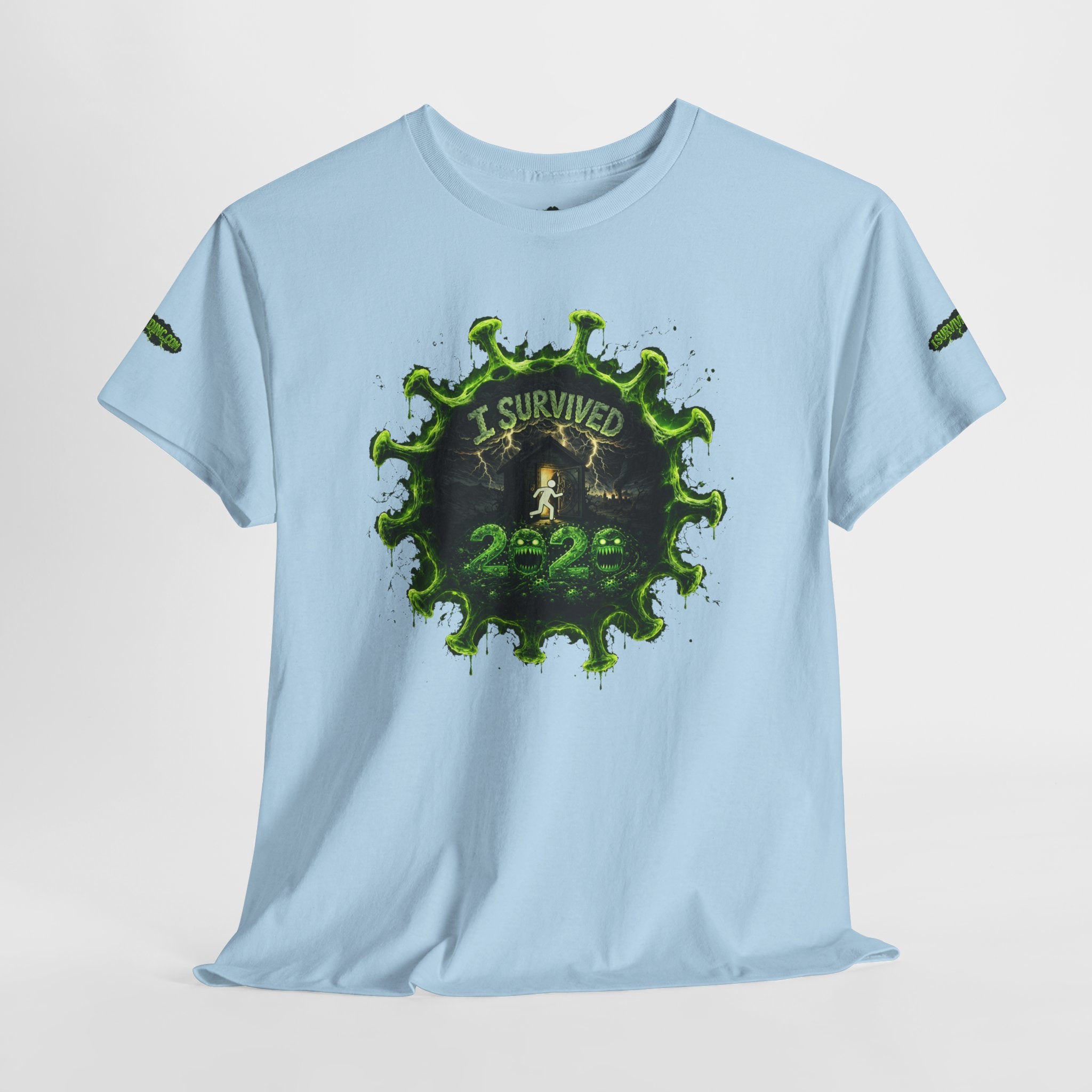 I Survived 2020 — Director's Cut S1:E1 "COVID-19: The Coronavirus" | Pandemic Edition Unisex Heavy Cotton Tee (SPECIAL EDITION)