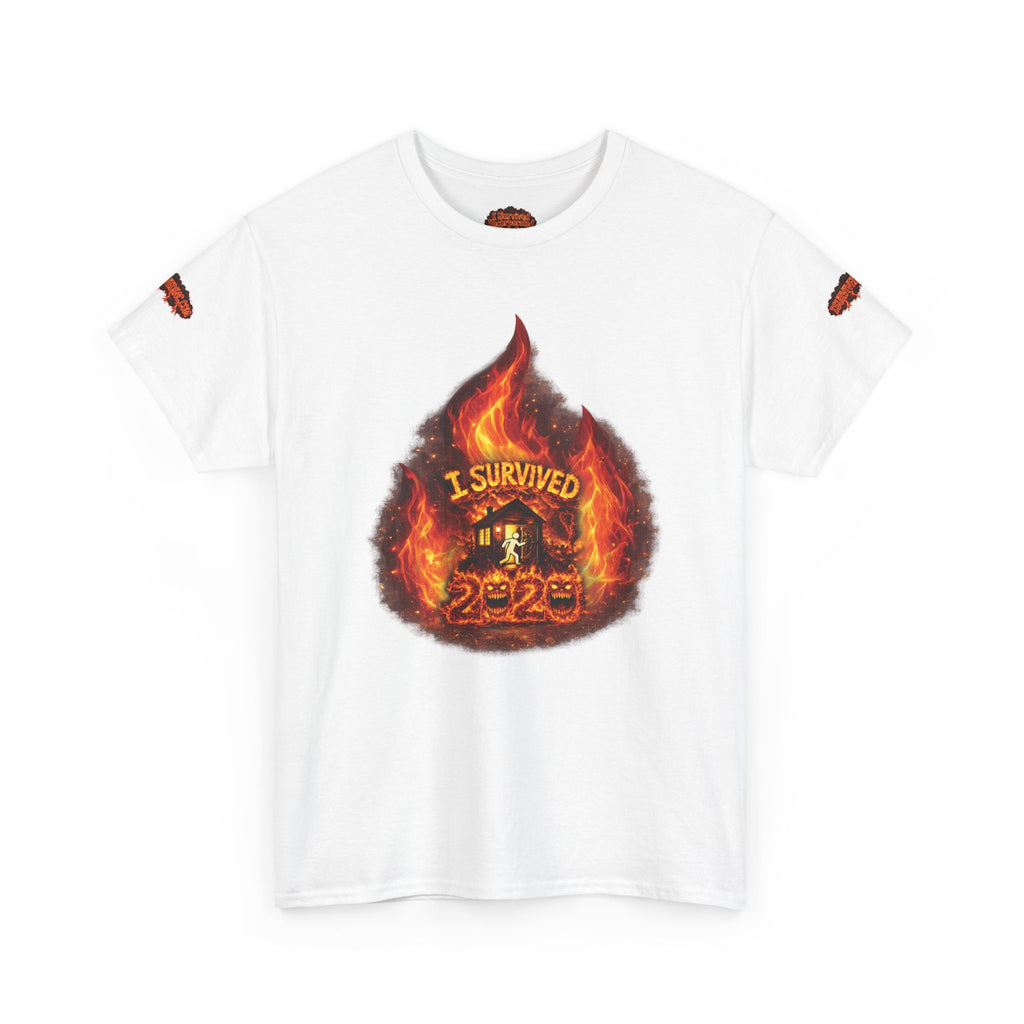 I Survived 2020 — Director's Cut S2:E3 "The California Wildfires" | Wildfire Edition Memorial Unisex Heavy Cotton Tee (SPECIAL EDITION)