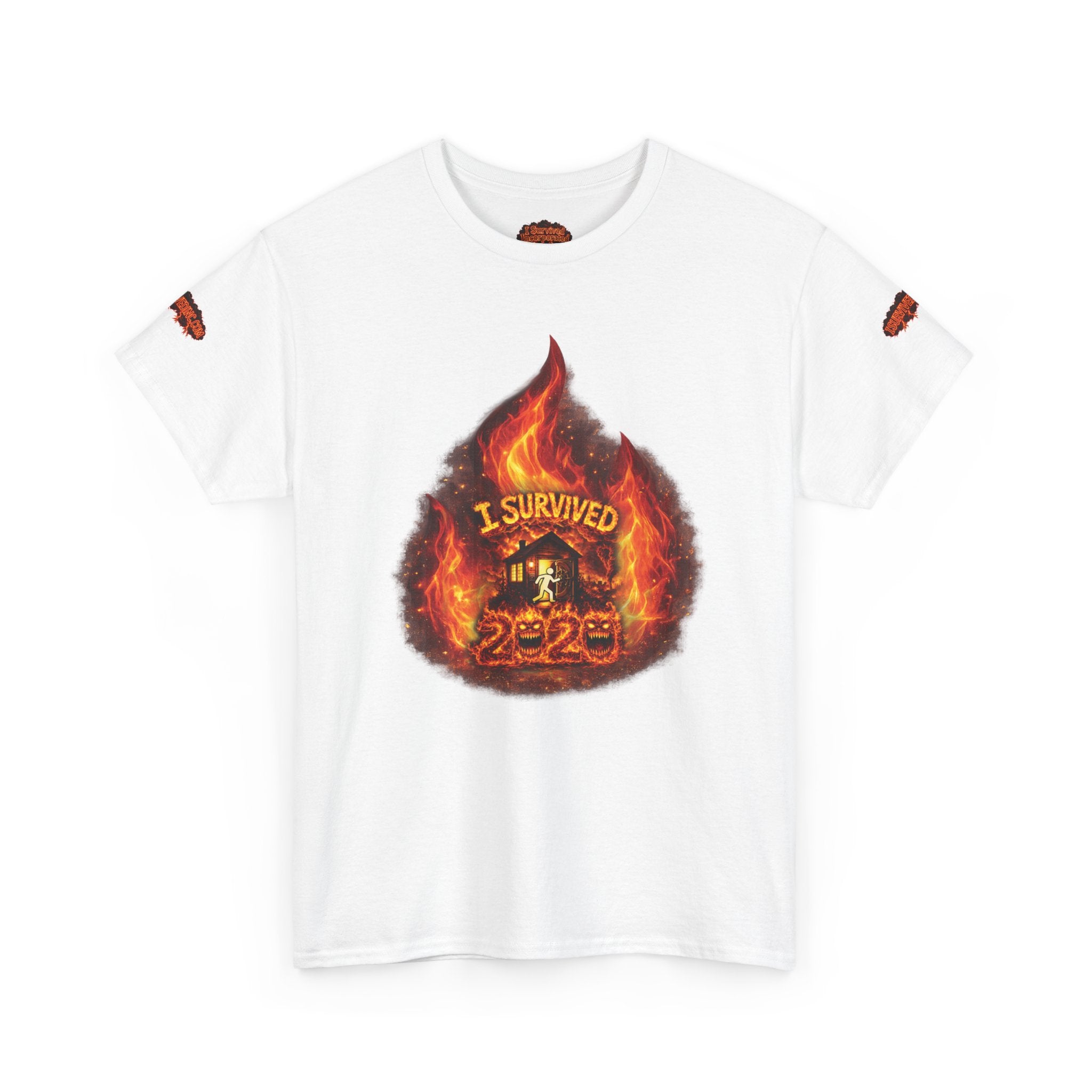 I Survived 2020 — Director's Cut S2:E3 "The California Wildfires" | Wildfire Edition Memorial Unisex Heavy Cotton Tee (SPECIAL EDITION)