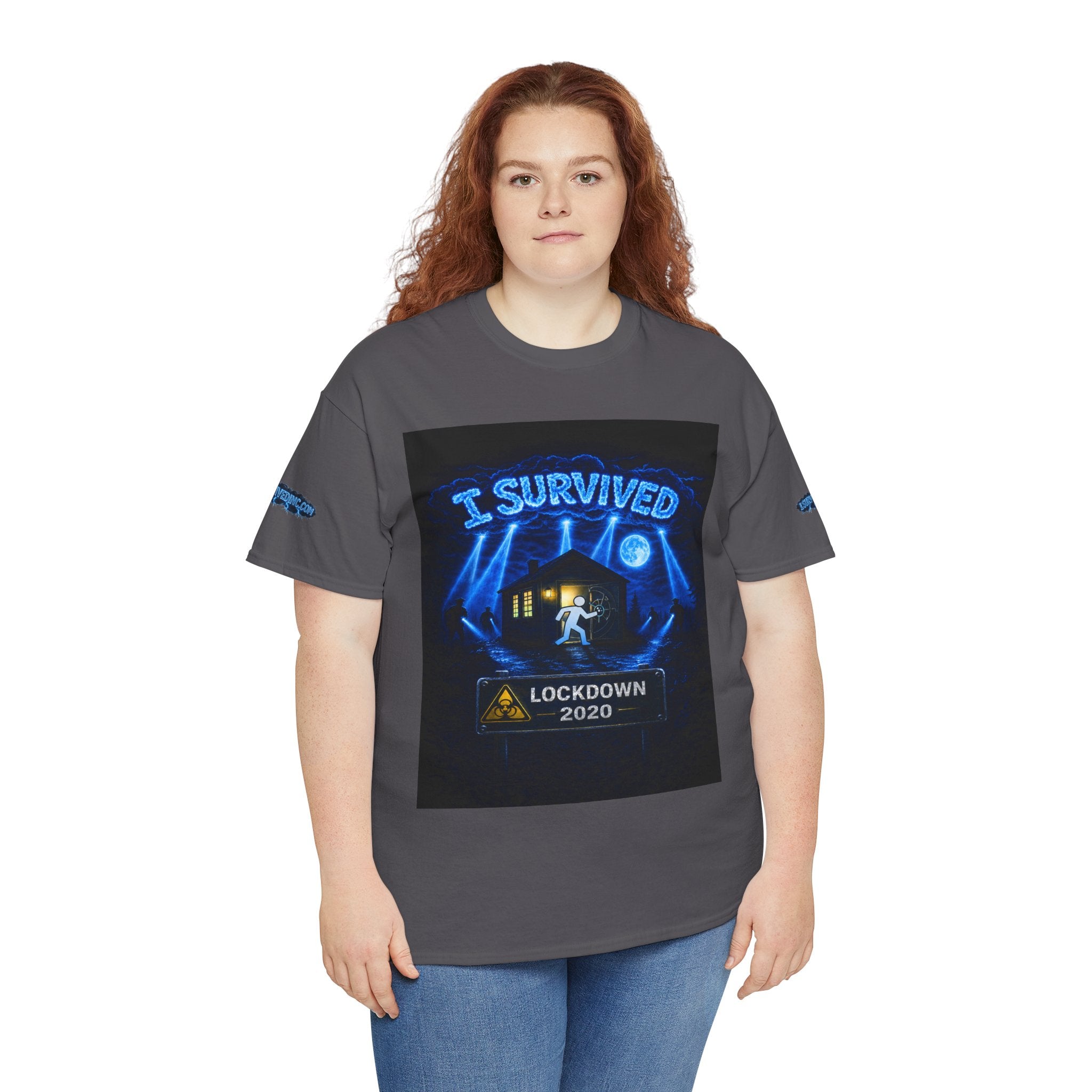 I Survived 2020 — S3:E2 "Dating Under Lockdown" | Lockdown Edition Documentary Unisex Heavy Cotton Tee (SPECIAL EDITION)