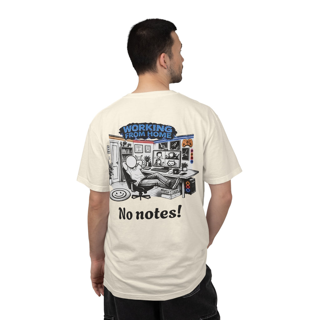 I Survived 2020 — LOCKDOWN S3:E4: "Working From Home" Unisex Garment-Dyed T-shirt