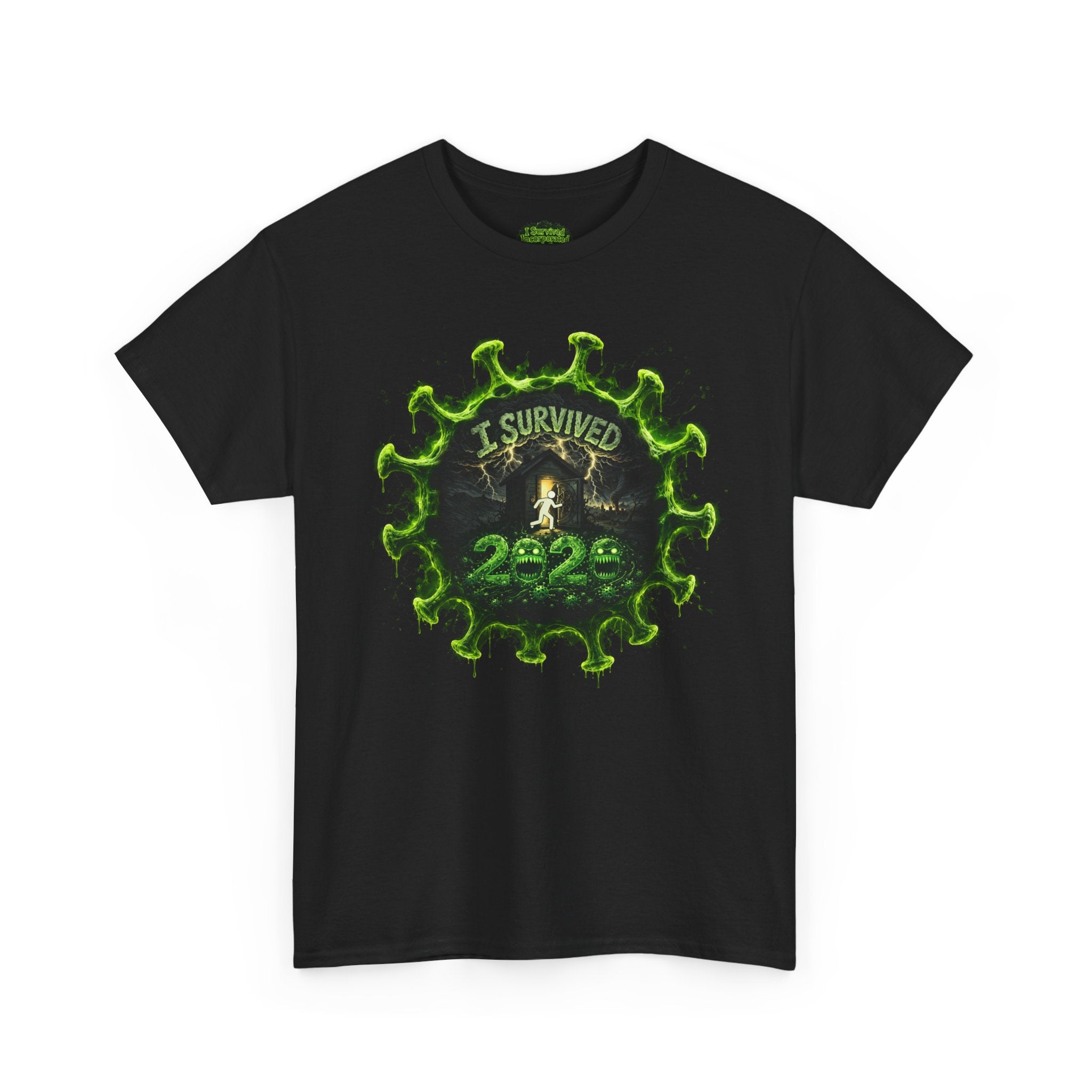 I Survived 2020 — Director's Cut S1:E5 "Delivery Doomsday" | Pandemic Edition Unisex Heavy Cotton Tee