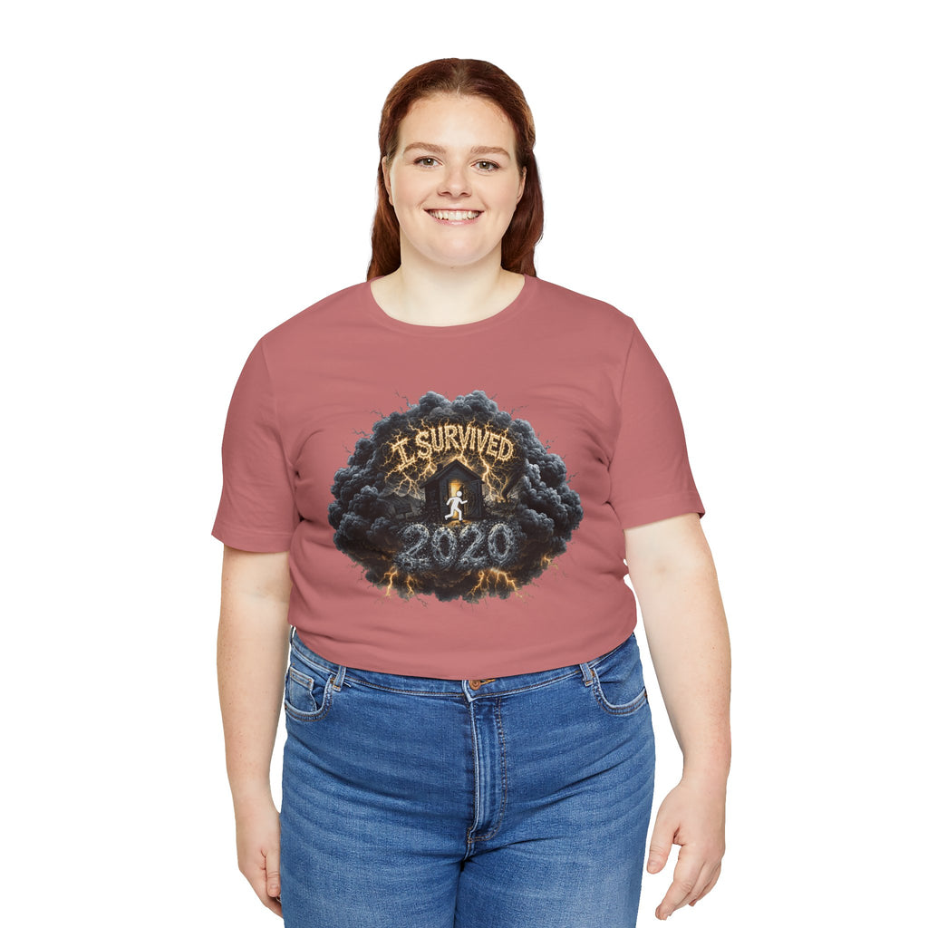 I Survived 2020 — Director's Cut Original Design Teaser Tee | Season 1 Premiere Drop Unisex Jersey Short Sleeve Tee