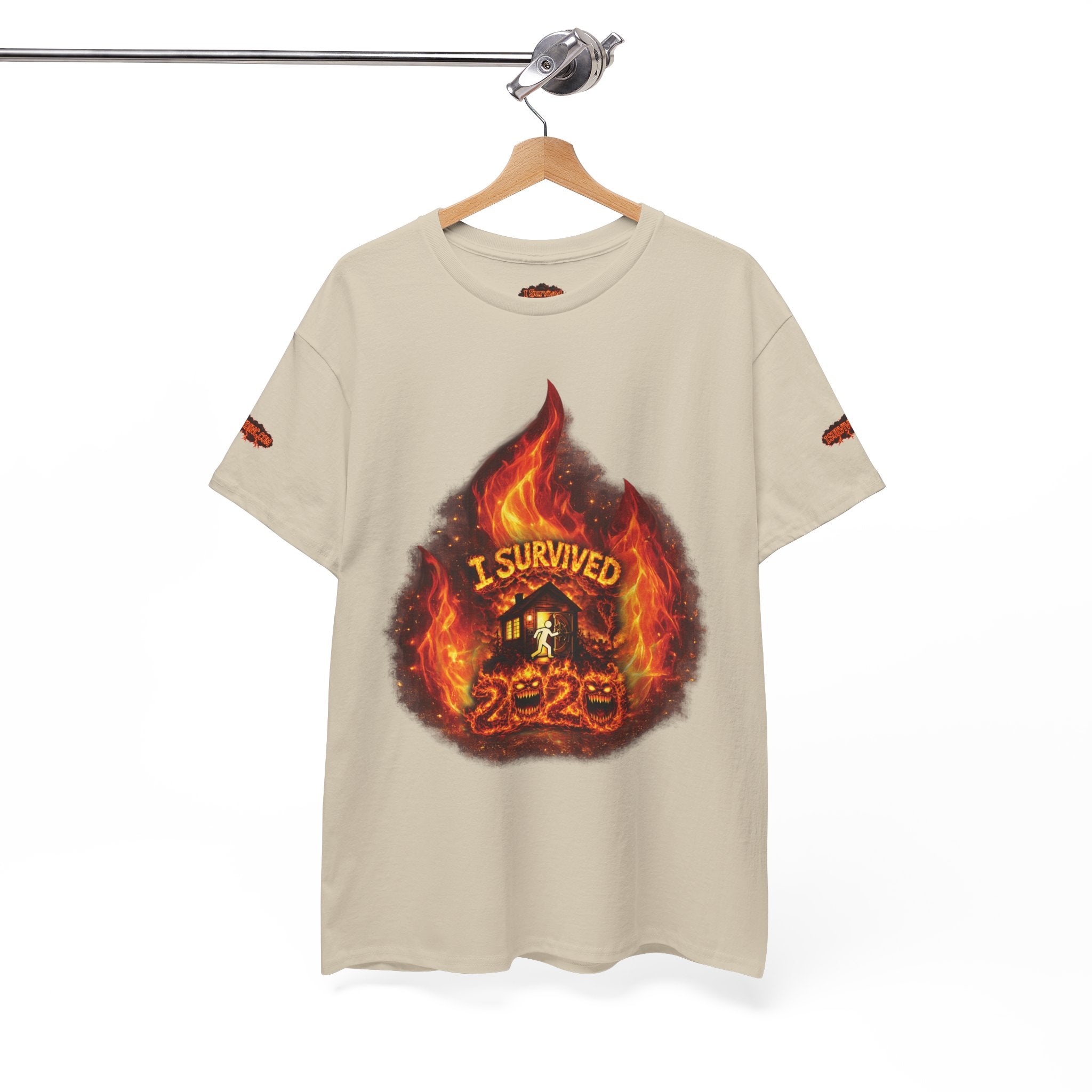 I Survived 2020 — Director's Cut S2:E1 "Berry Creek" | Wildfire Edition Memorial Unisex Heavy Cotton Tee (SPECIAL EDITION)