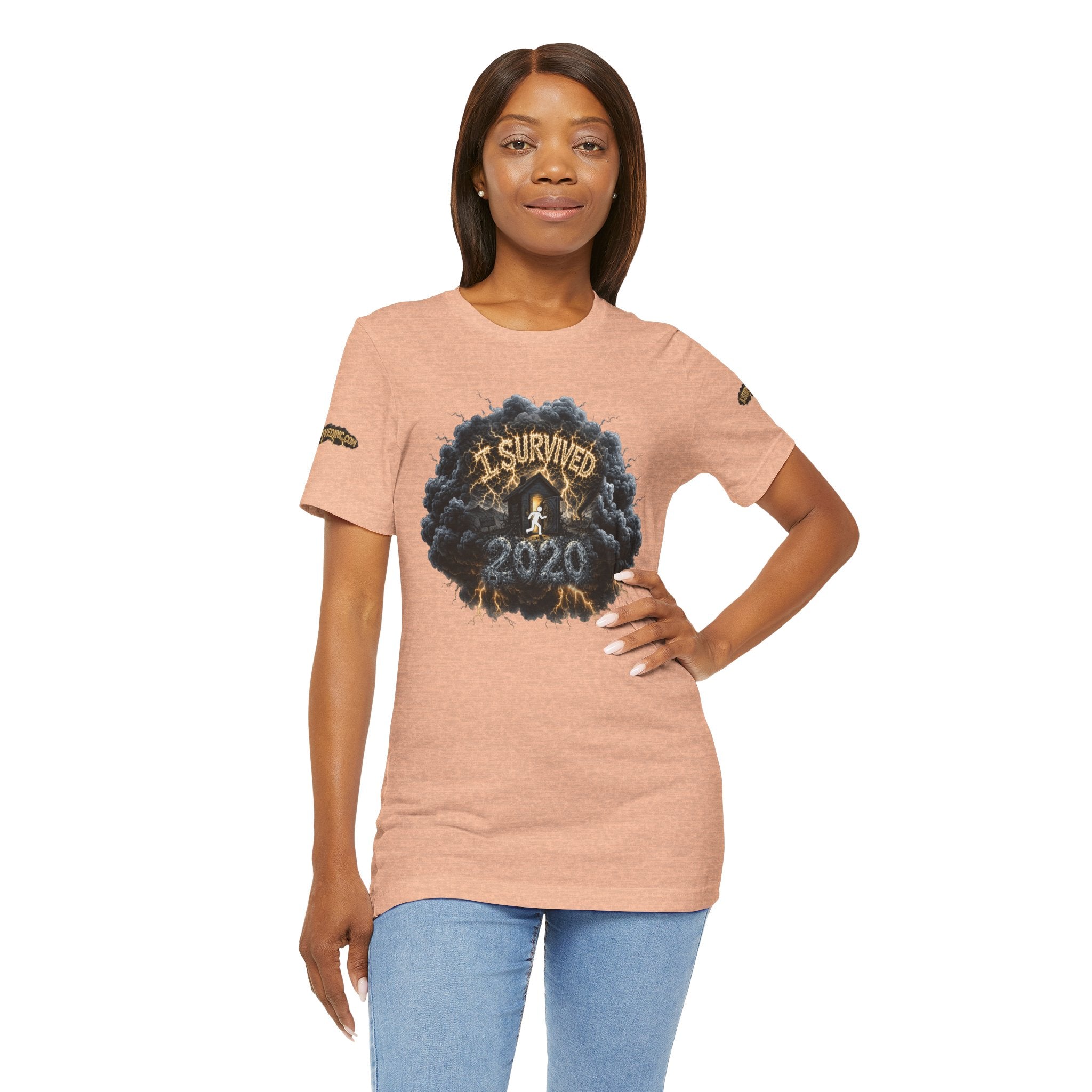 I Survived 2020 — Director's Cut Original Design Teaser Tee | Season 1 Premiere Drop Unisex Jersey Short Sleeve Tee