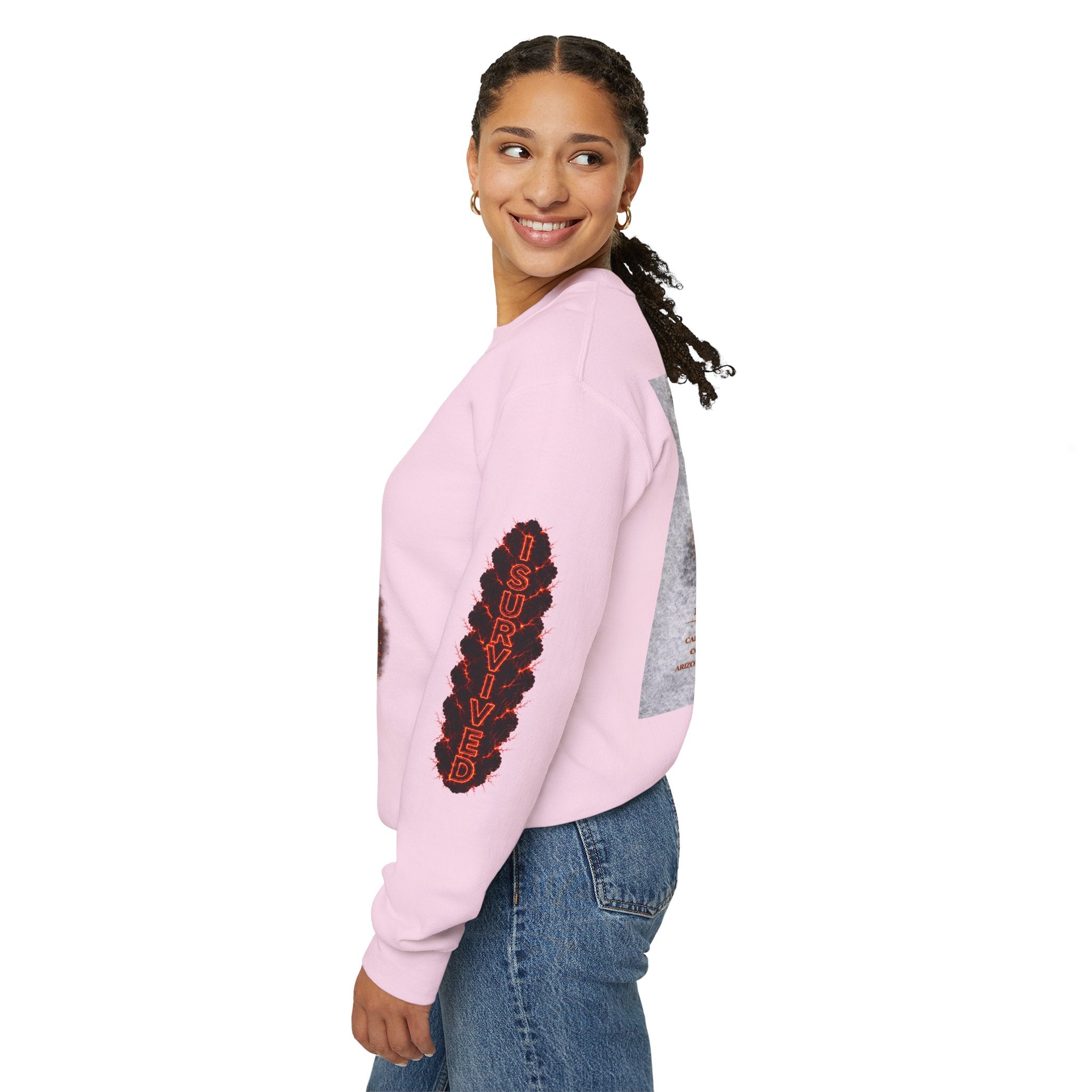 I Survived 2020 — Director's Cut S2:E4 "Western U.S. Wildfire Season" | Mid-Season Finale Pt. 1 | Wildfire Edition Memorial Unisex Heavy Blend™ Crewneck Sweatshirt