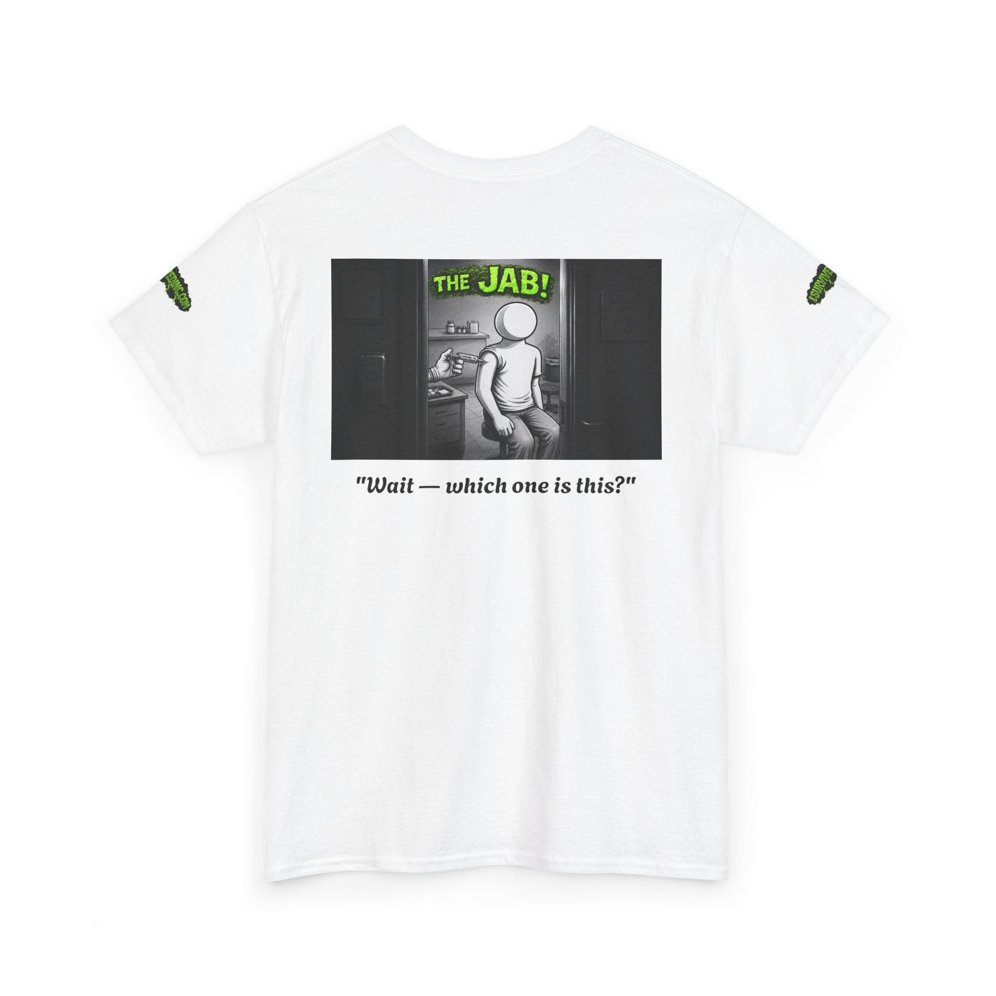 I Survived 2020 — Director's Cut S1:E3 "The Jab!" | Pandemic Edition Unisex Heavy Cotton Tee (Special Edition)