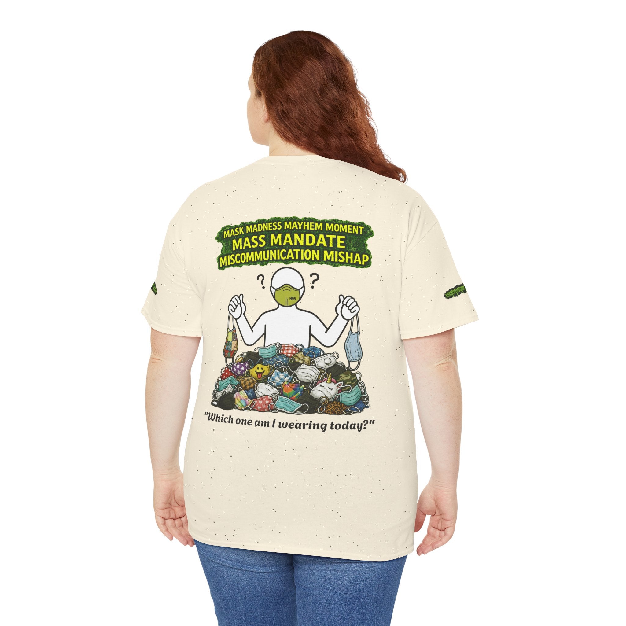 I Survived 2020 — PANDEMIC S1:E4: Director's Cut Special Edition "Mask Madness" Unisex Heavy Cotton Tee