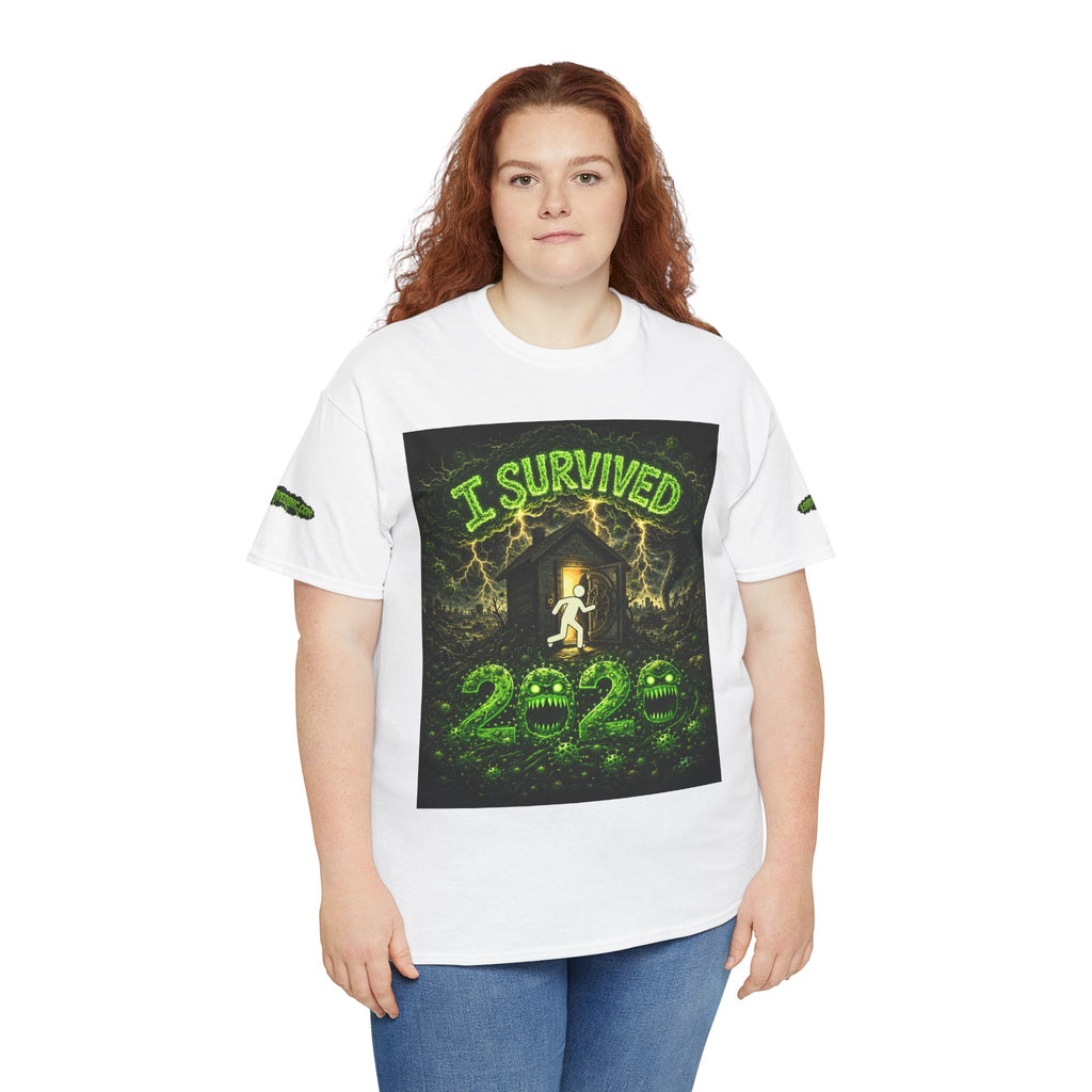 I Survived 2020 — S1:E1 "COVID-19: The Coronavirus" | Pandemic Edition Unisex Heavy Cotton Tee (SPECIAL EDITION)