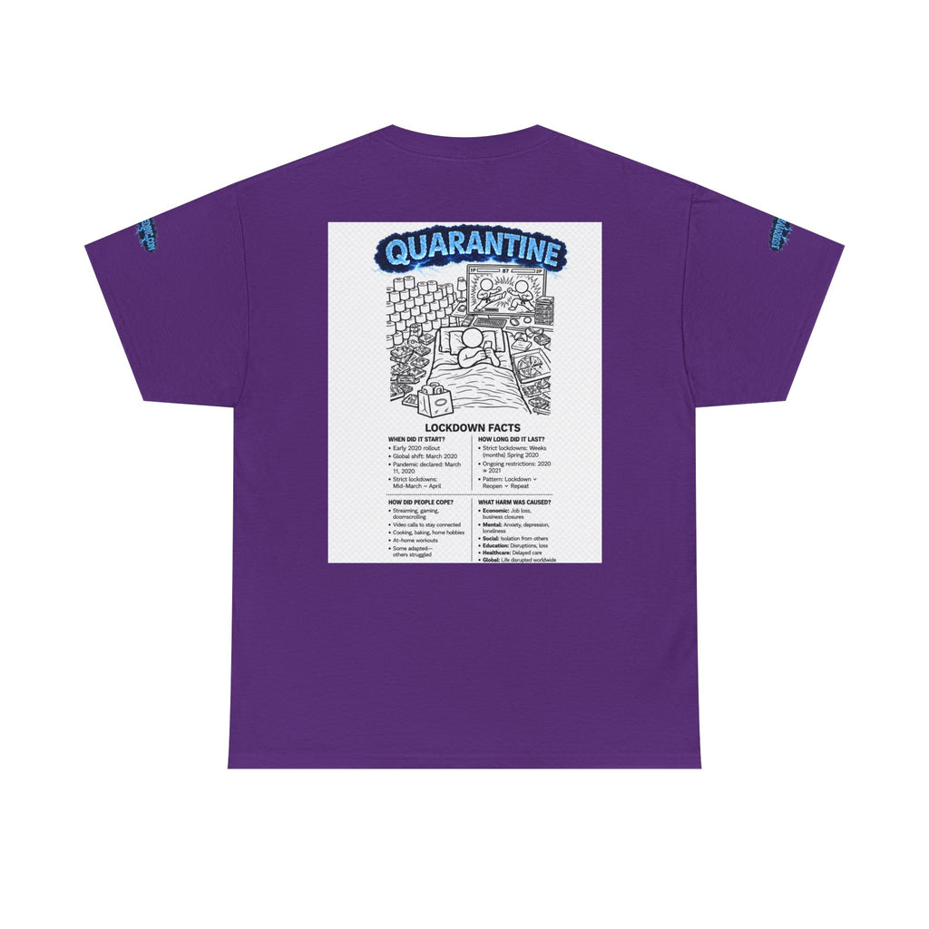 I Survived 2020 — Director's Cut S3:E1 "Quarantine" | Lockdown Edition Documentary Unisex Heavy Cotton Tee (SPECIAL EDITION)