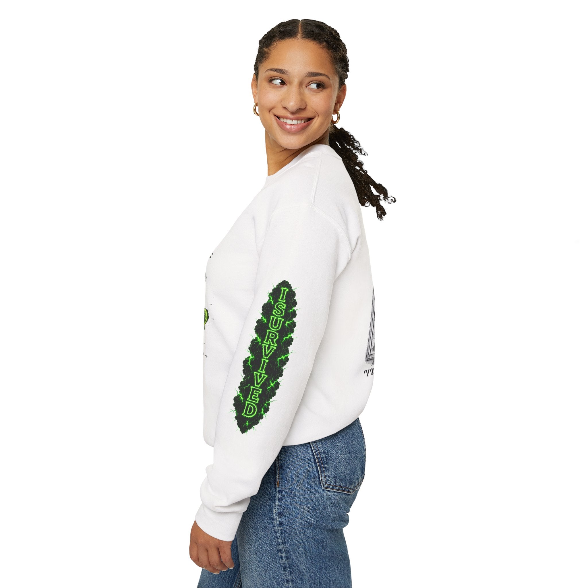 I Survived 2020 — Director's Cut S1:E5 "Delivery Doomsday" | Pandemic Edition Unisex Heavy Blend™ Crewneck Sweatshirt