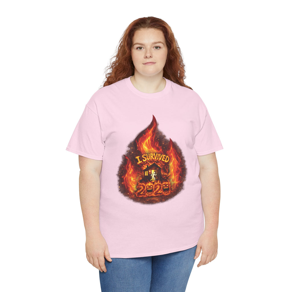 I Survived 2020 — Director's Cut S2:E2 "The Bobcat Fire" | Wildfire Edition Memorial Unisex Heavy Cotton Tee