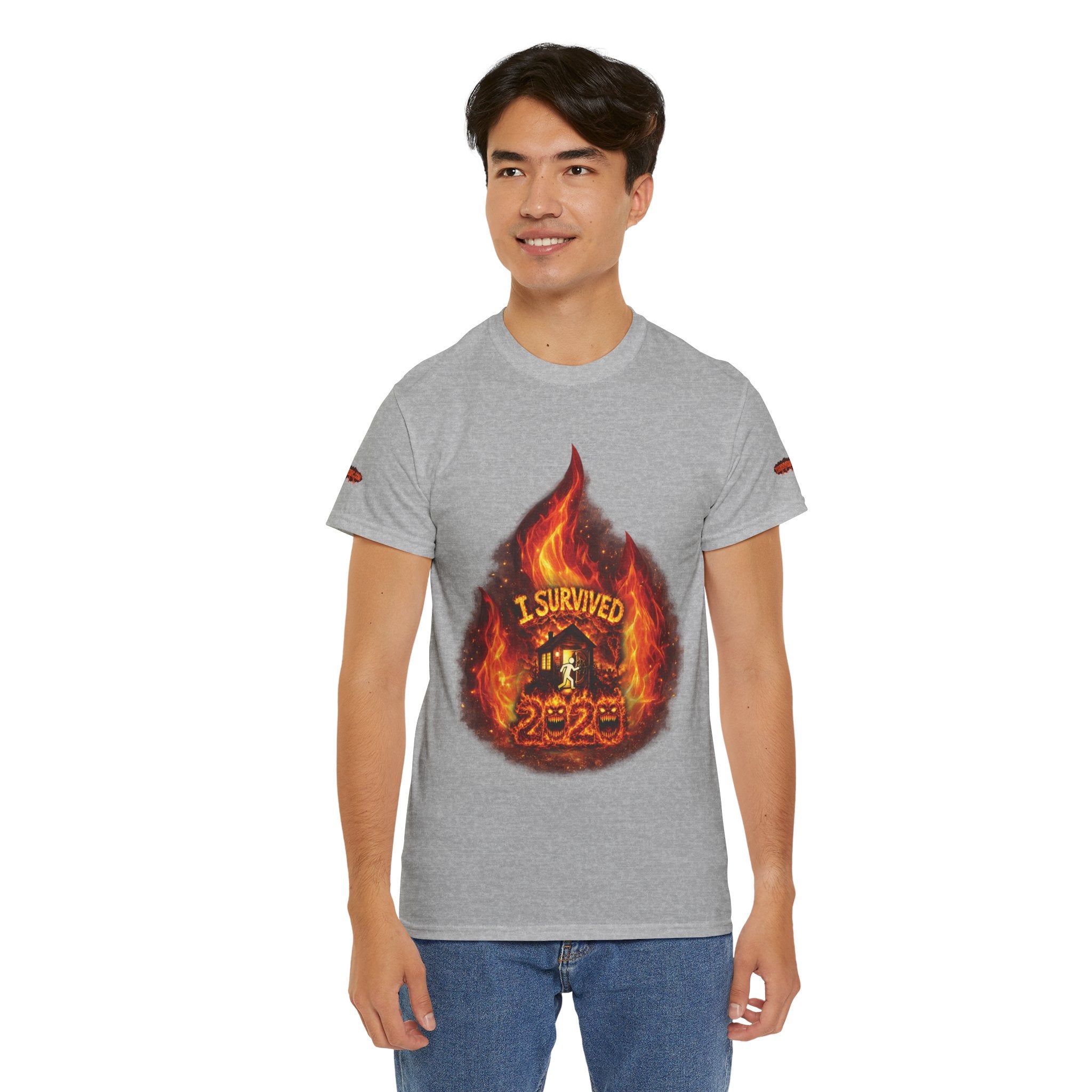 I Survived 2020 — Director's Cut S2:E4 "Western U.S. Wildfire Season" | Mid-Season Finale Pt. 1 | Wildfire Edition Memorial Unisex Heavy Cotton Tee (SPECIAL EDITION)