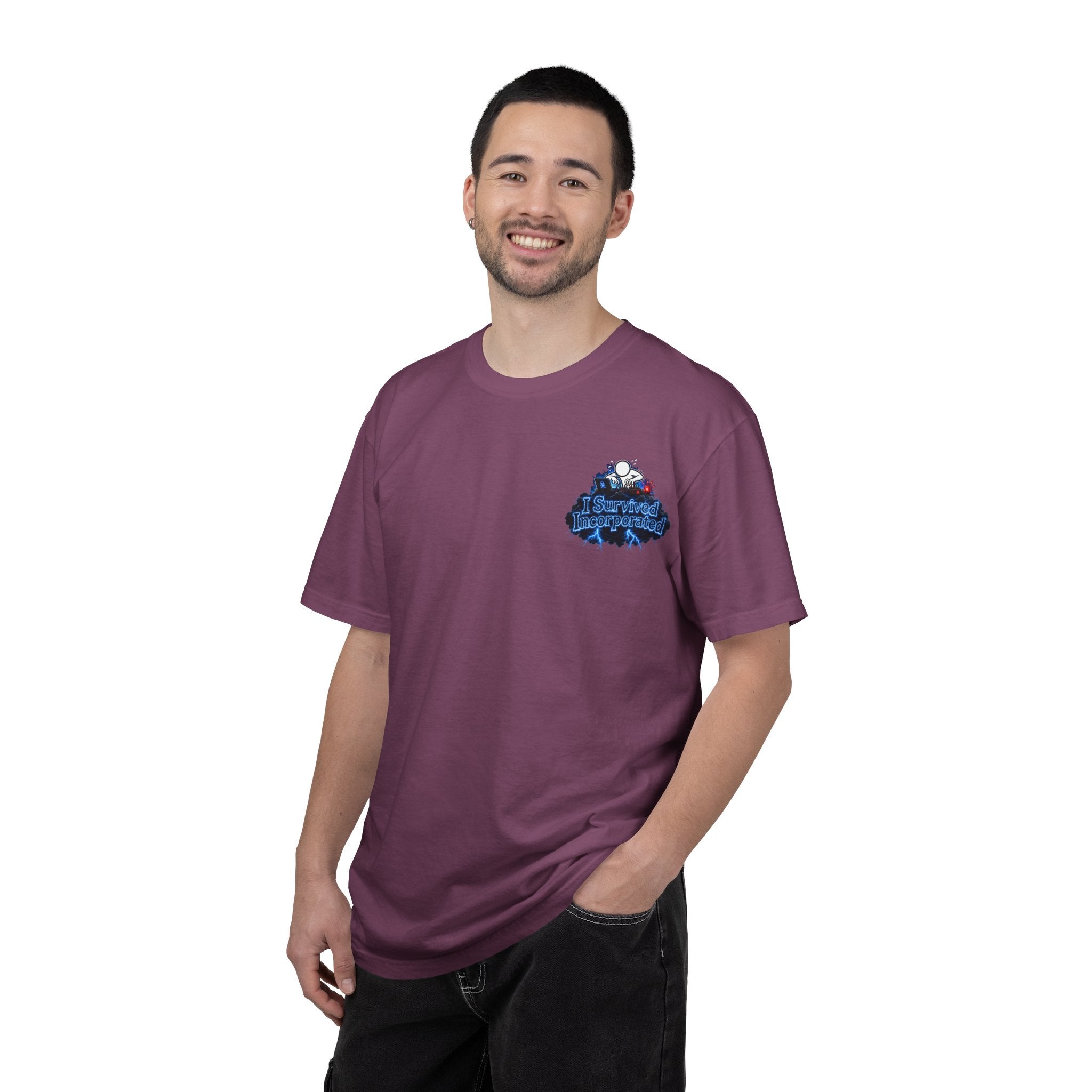 I Survived 2020 — "Please Stand By" Test Pattern Tee Lockdown Special Edition Summer Exclusive Unisex Garment-Dyed T-shirt