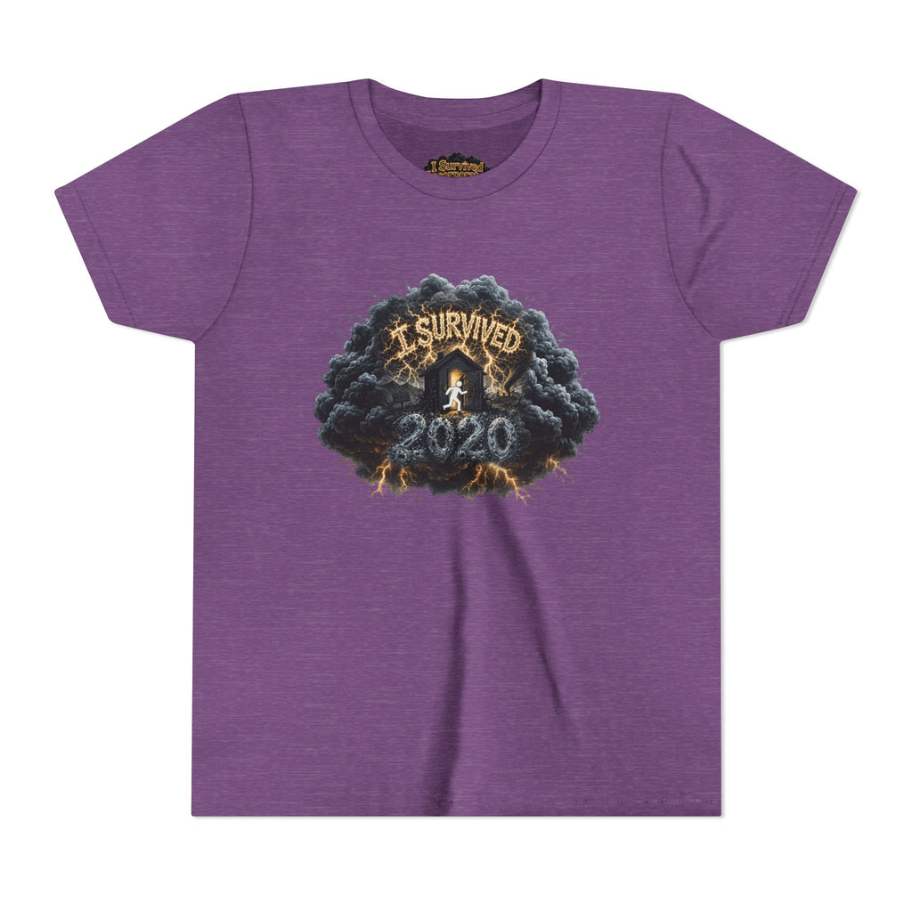 I Survived 2020 — Original PILOT Design: Director's Cut Youth Short Sleeve Tee