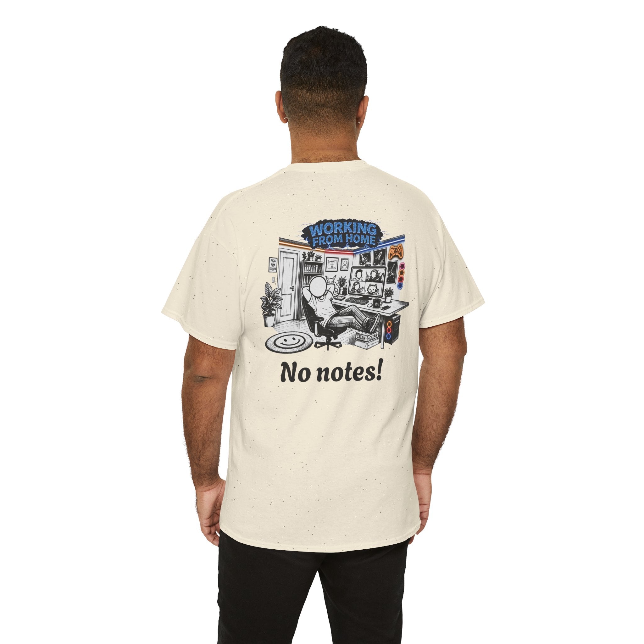 I Survived 2020 — LOCKDOWN S3:E4: Director's Cut "Working From Home" Unisex Heavy Cotton Tee