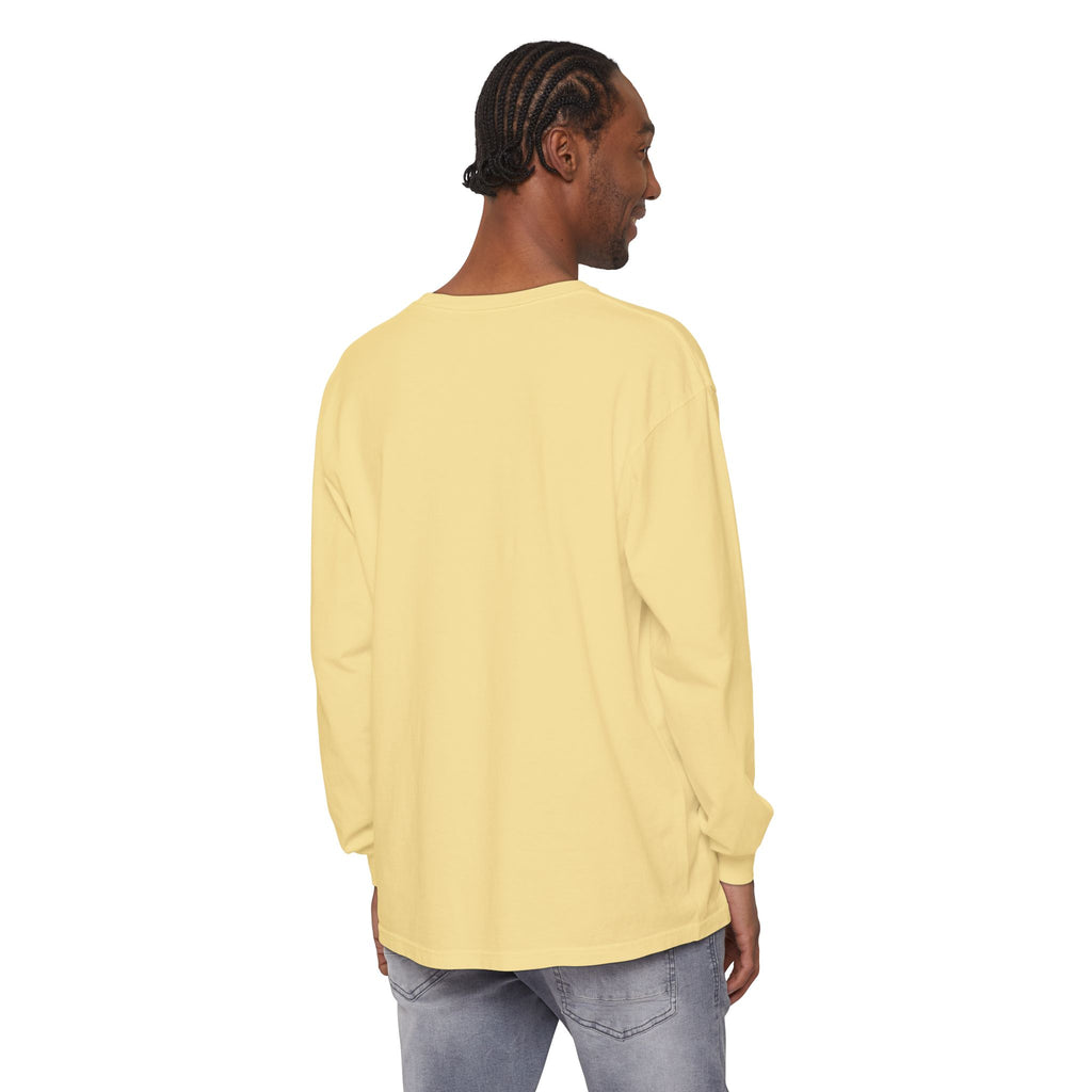 I Survived 2020 — Original Design Teaser Tee | Season 1 Premiere Drop Unisex Garment-dyed Long Sleeve T-Shirt