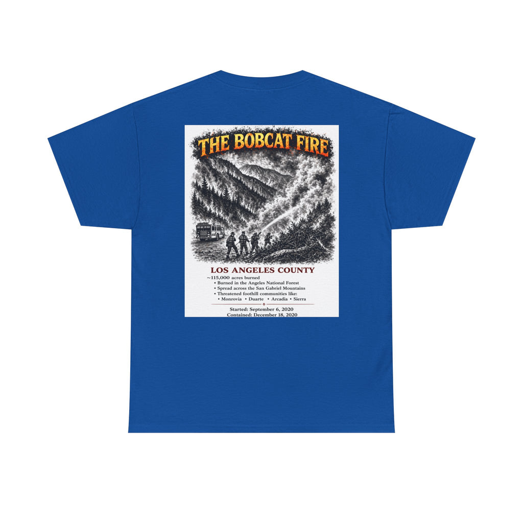 I Survived 2020 — S2:E2 "The Bobcat Fire" | Wildfire Edition Memorial Unisex Heavy Cotton Tee