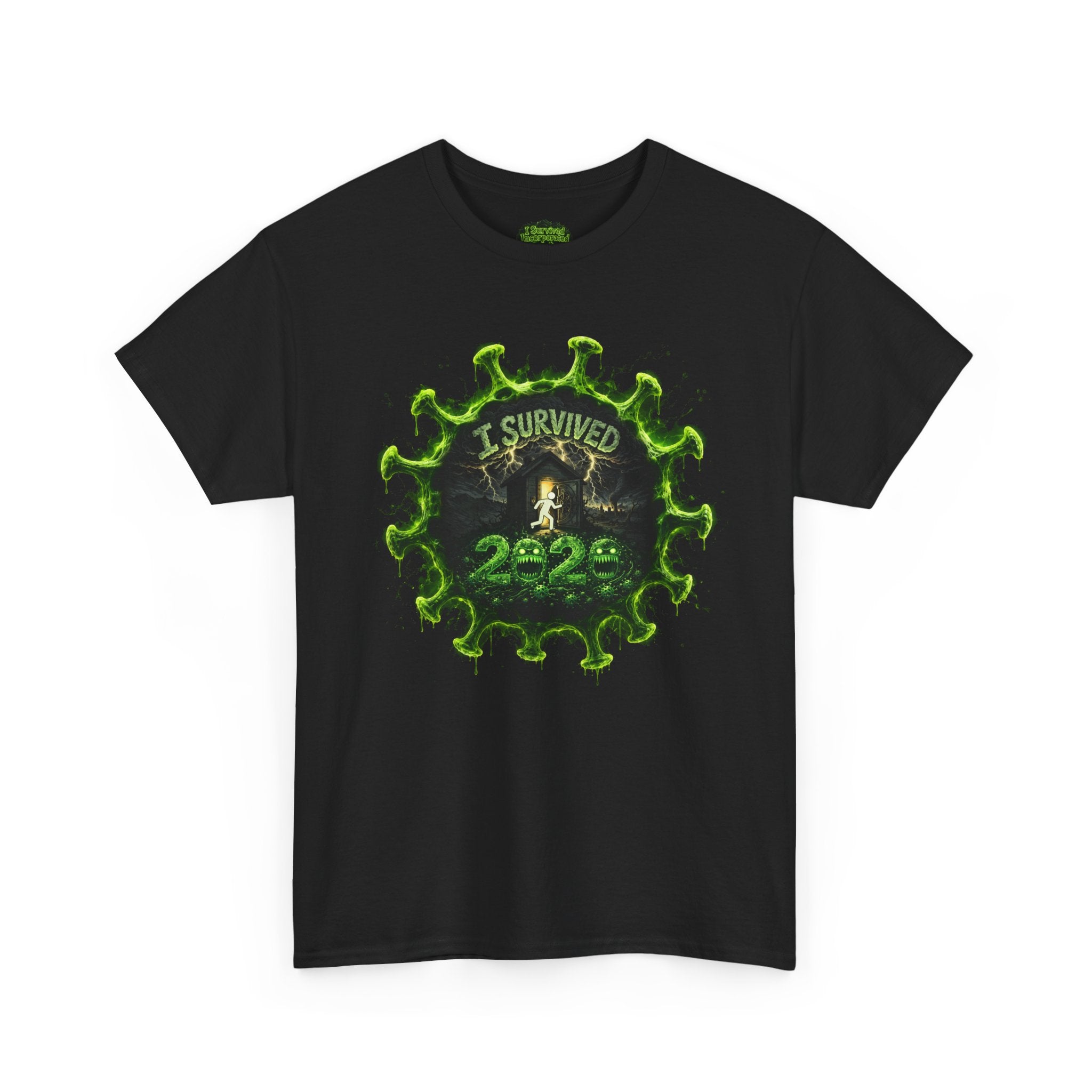 I Survived 2020 — Director's Cut S1:E3 "The Jab!" | Pandemic Edition Unisex Heavy Cotton Tee