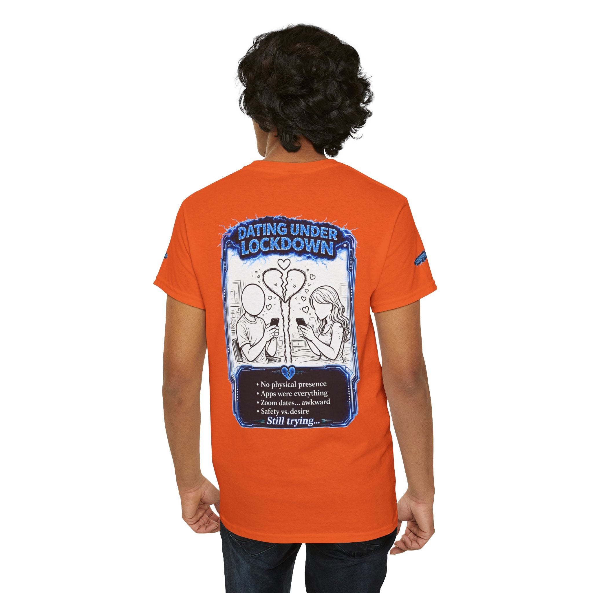 I Survived 2020 — LOCKDOWN S3:E2: Director's Cut Special Edition "Dating Under Lockdown" Unisex Heavy Cotton Tee