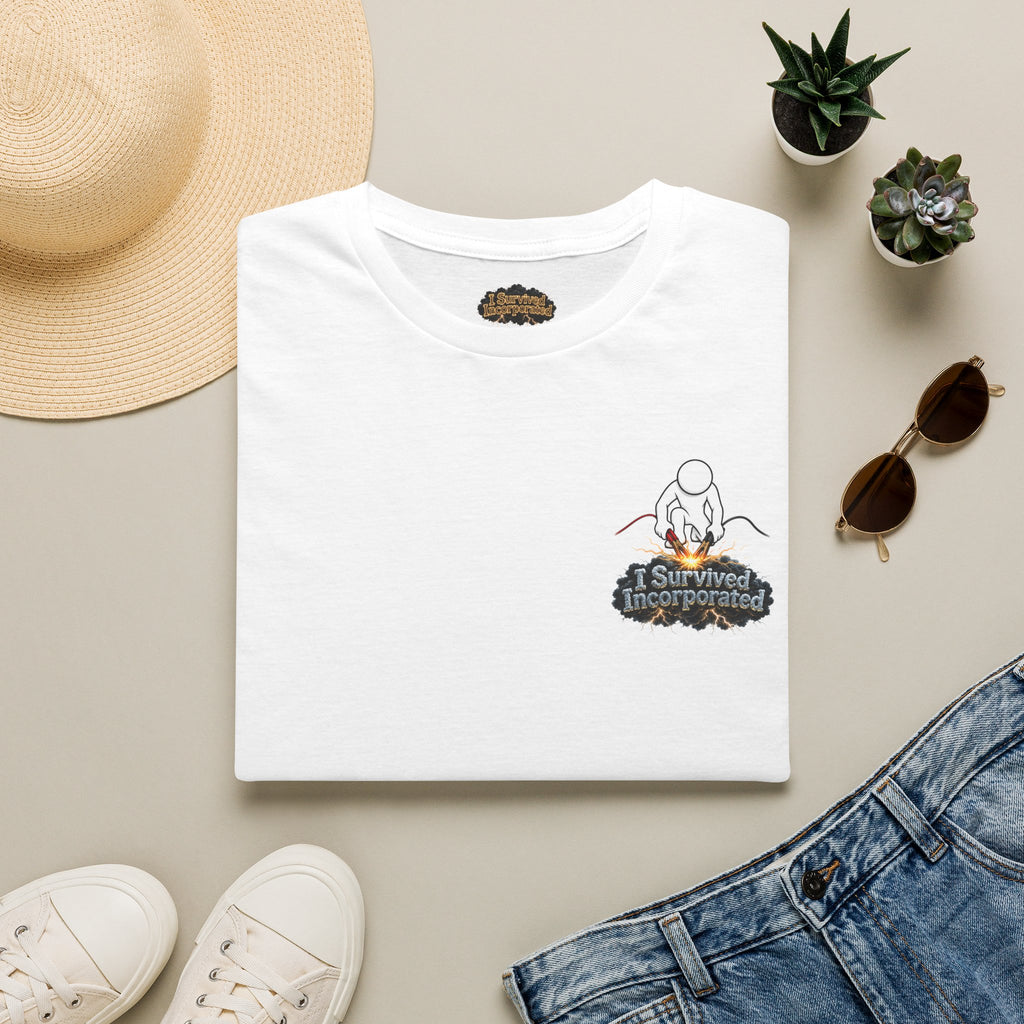 I Survived 2020 — "Please Stand By" Test Pattern Tee Summer Premier Unisex Softstyle T-Shirt