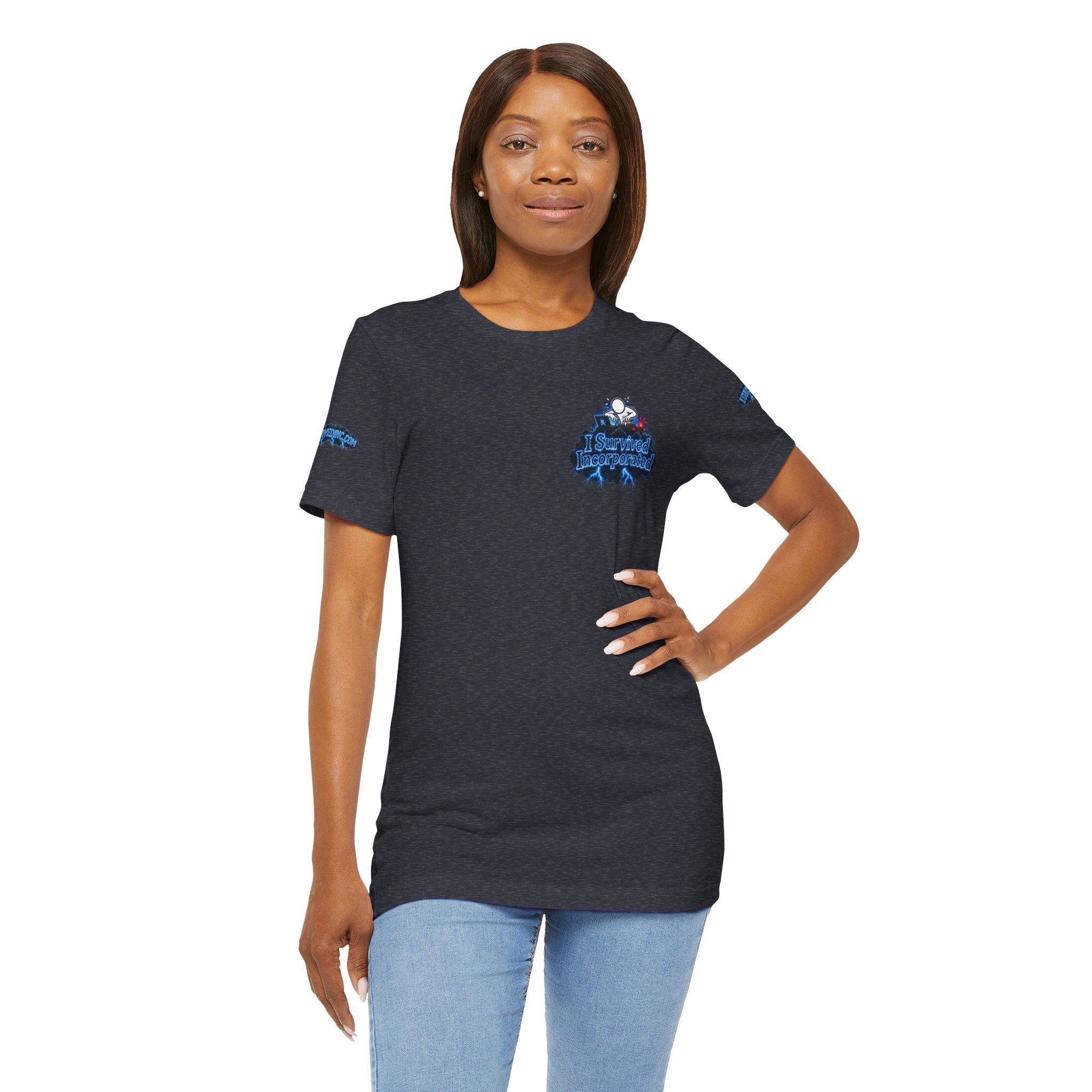 I Survived 2020 — "Please Stand By" Test Pattern Tee Lockdown Special Edition Summer Exclusive Unisex Jersey Short Sleeve Tee