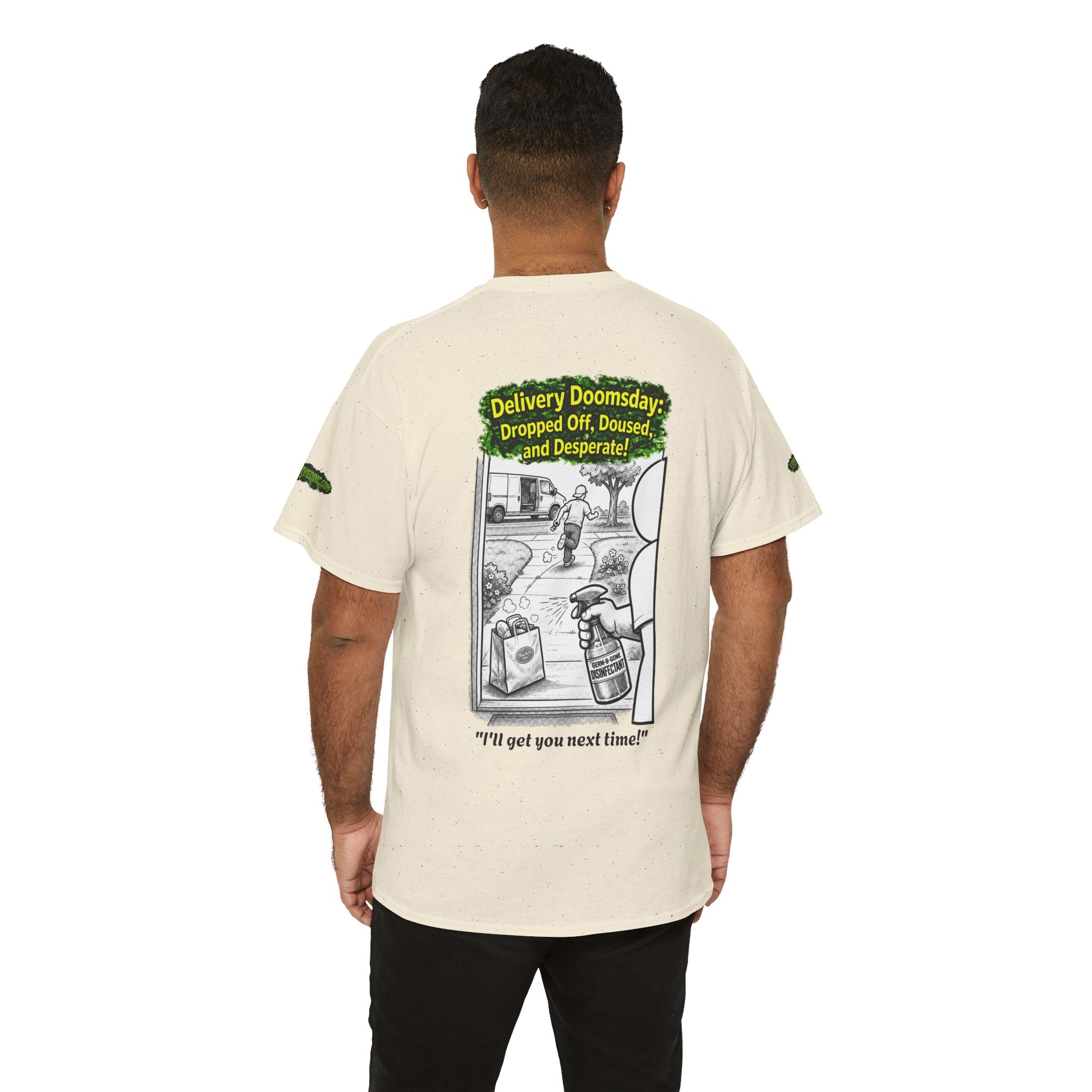 I Survived 2020 — PANDEMIC S1:E5: Director's Cut Special Edition "Delivery Doomsday" Unisex Heavy Cotton Tee