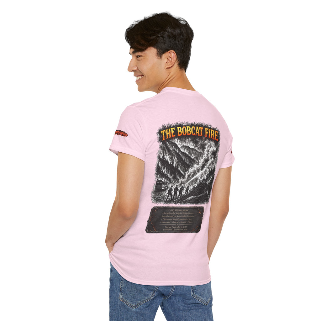 I Survived 2020 — Director's Cut S2:E2 "The Bobcat Fire" | Wildfire Edition Memorial Unisex Heavy Cotton Tee (SPECIAL EDITION)